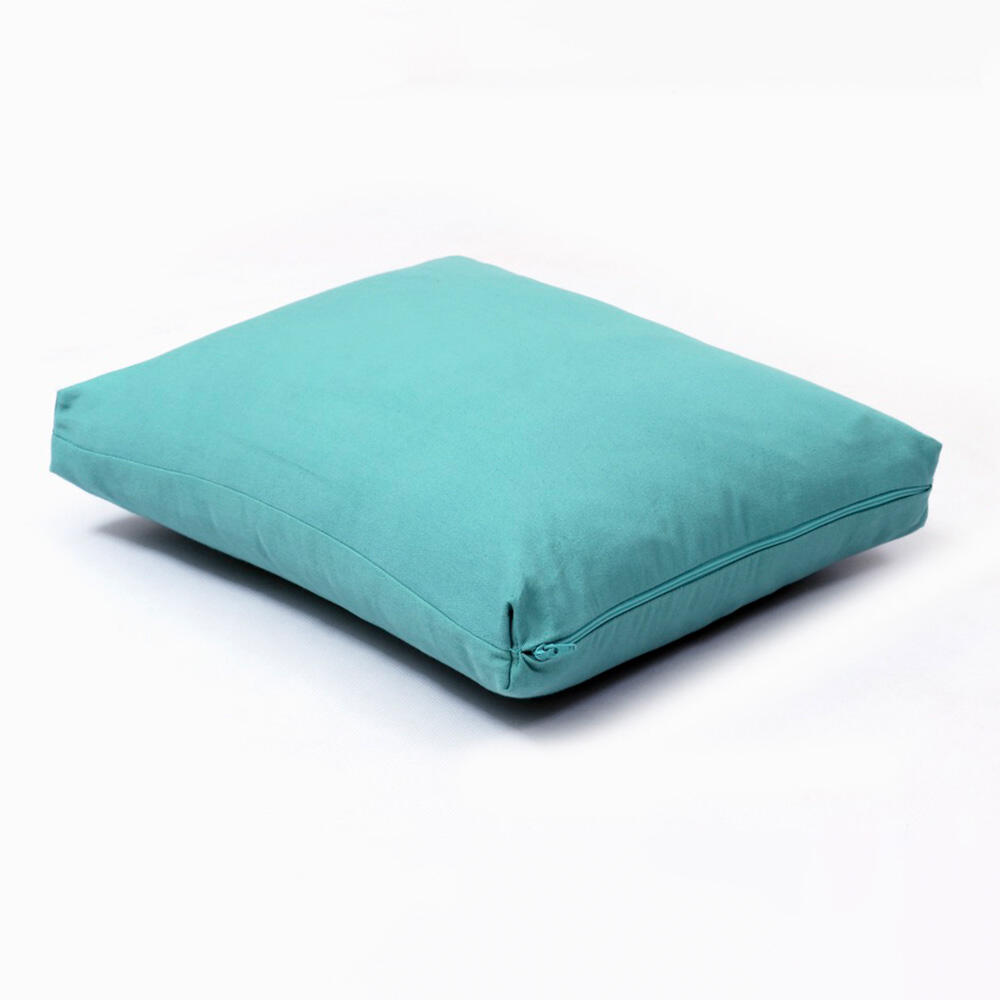 Poduszka Savasana do jogi, pod kark – bawełna organiczna i kapok, 40x30x4,5 cm