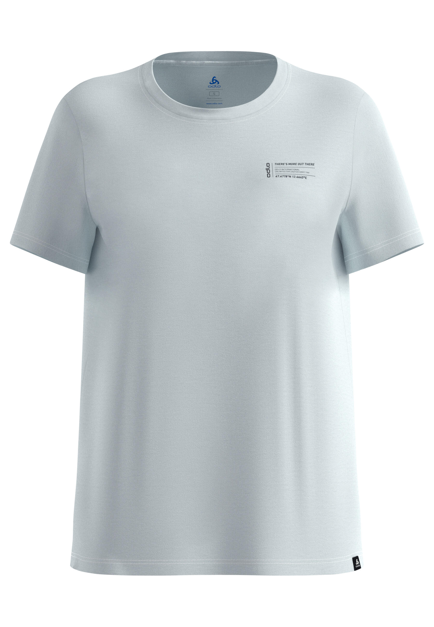 Koszulka z krótkim rękawem damska ODLO T-shirt crew neck s/s COTTON BLEND