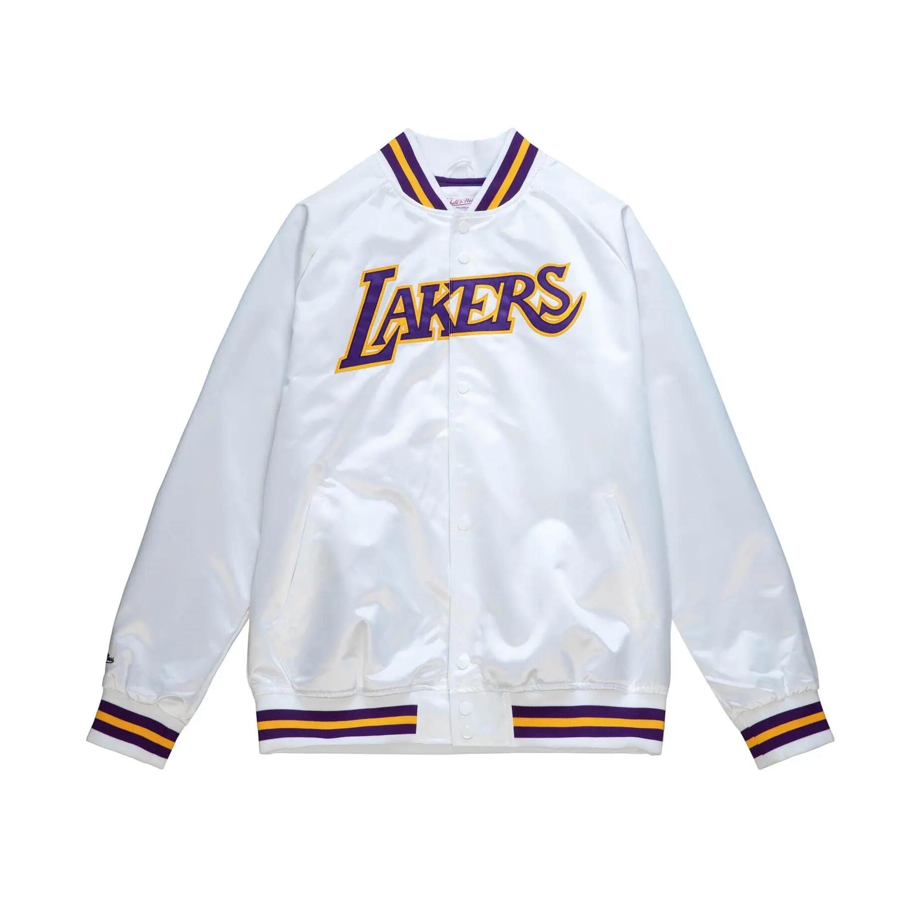 Lekka satynowa kurtka Los Angeles Lakers