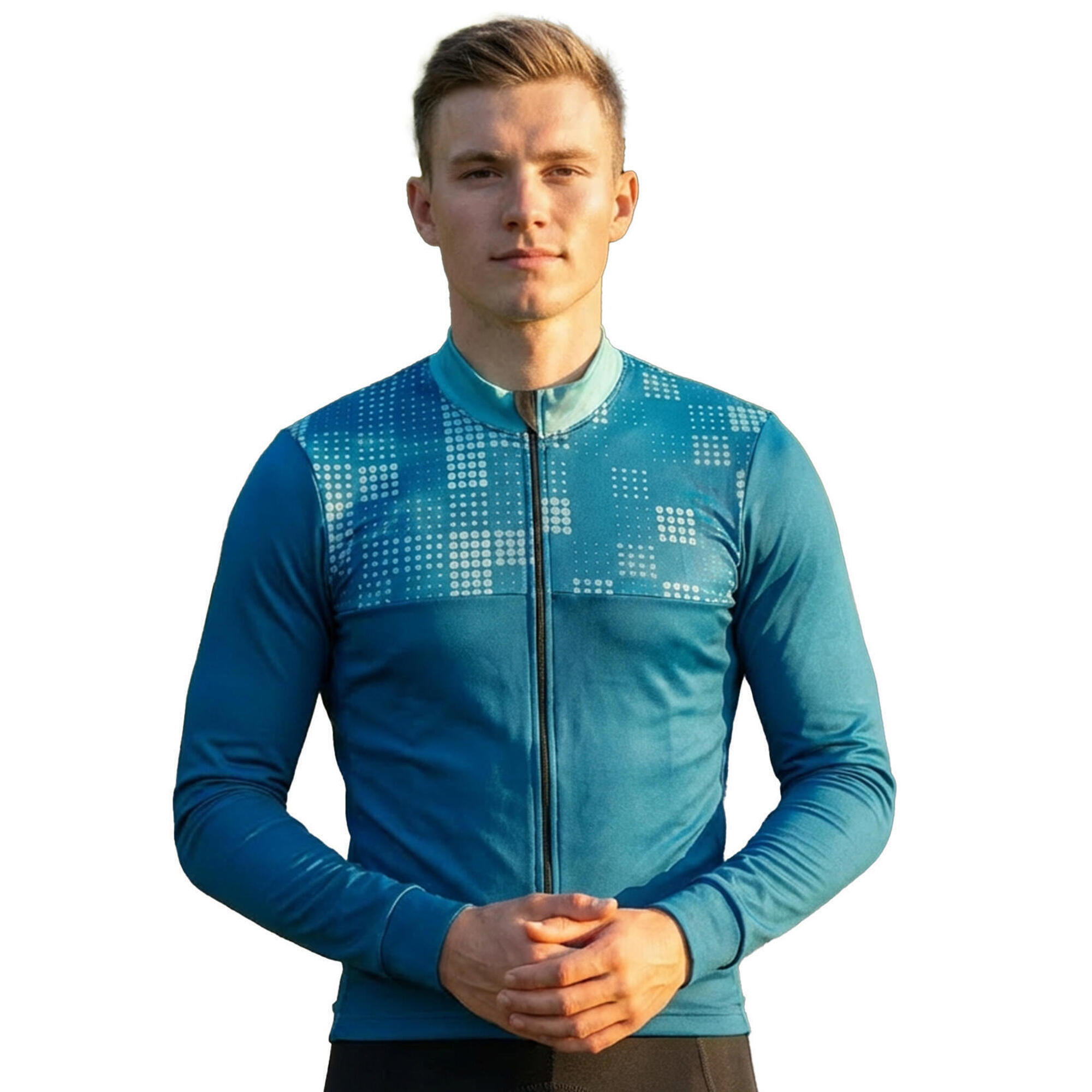 Ocieplona koszulka kolarska z długim rękawem Ordino