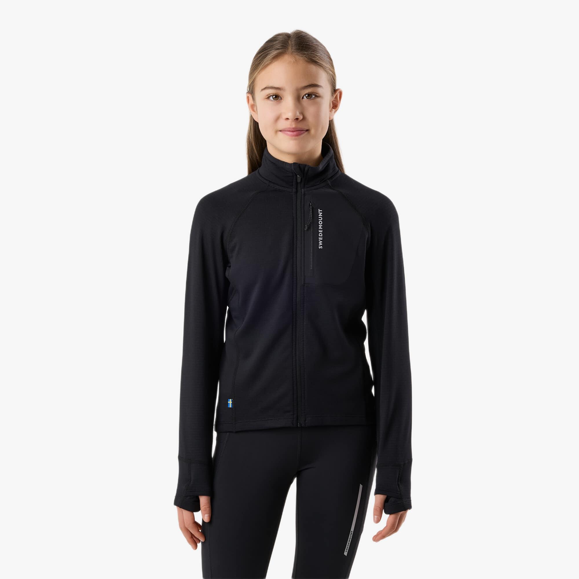 Bluza Polarowa Rozpinana Trening Dziecko Ultra Light Szybkoschnący