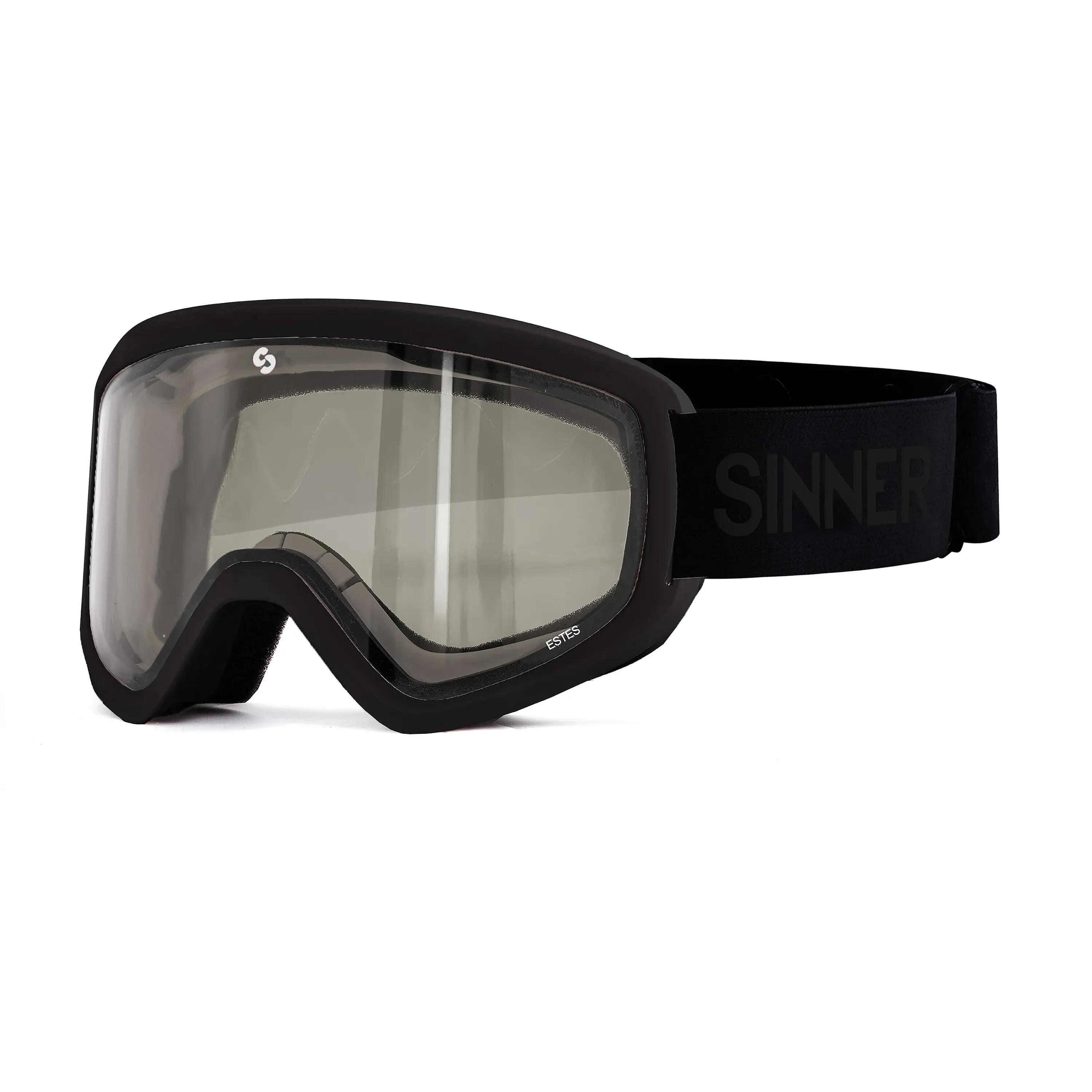 Gogle narciarskie/snowboardowe SINNER Estes, czarne, unisex