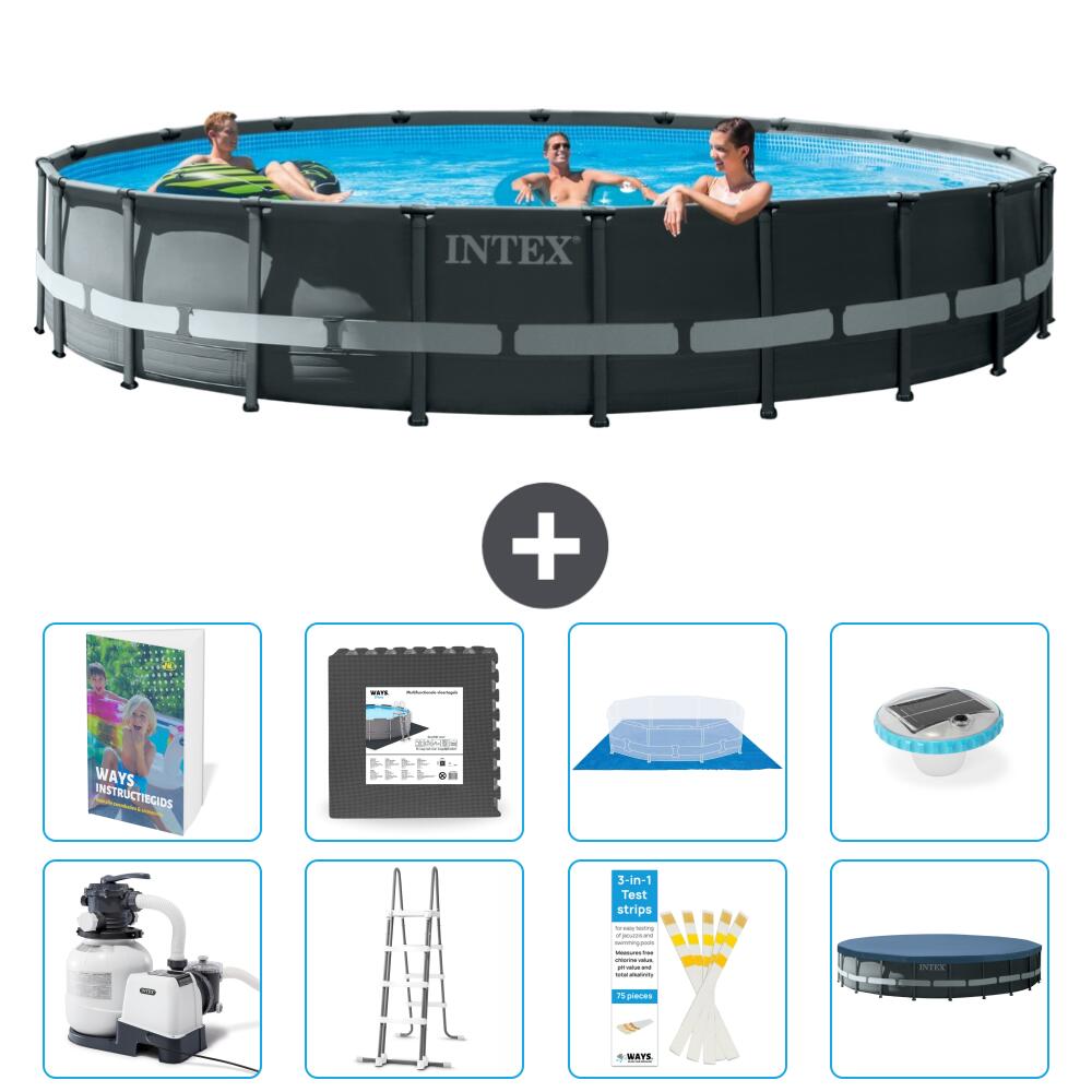 INTEX Basen Ultra XTR Okrągły - 610x122 cm - 9-częściowy S608