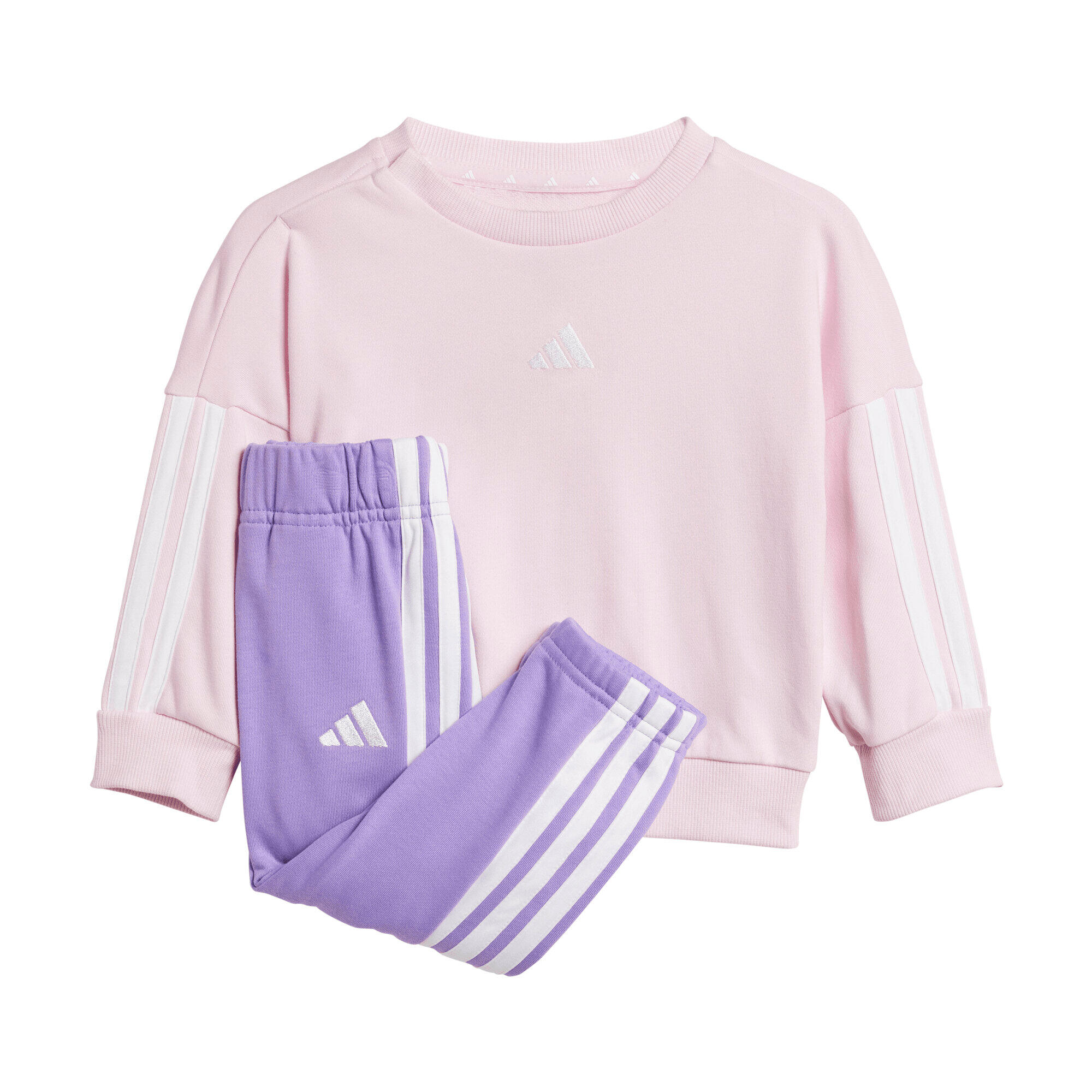 Adidas Essentials - dres dziecięcy, bluza i spodnie, 70% bawełna