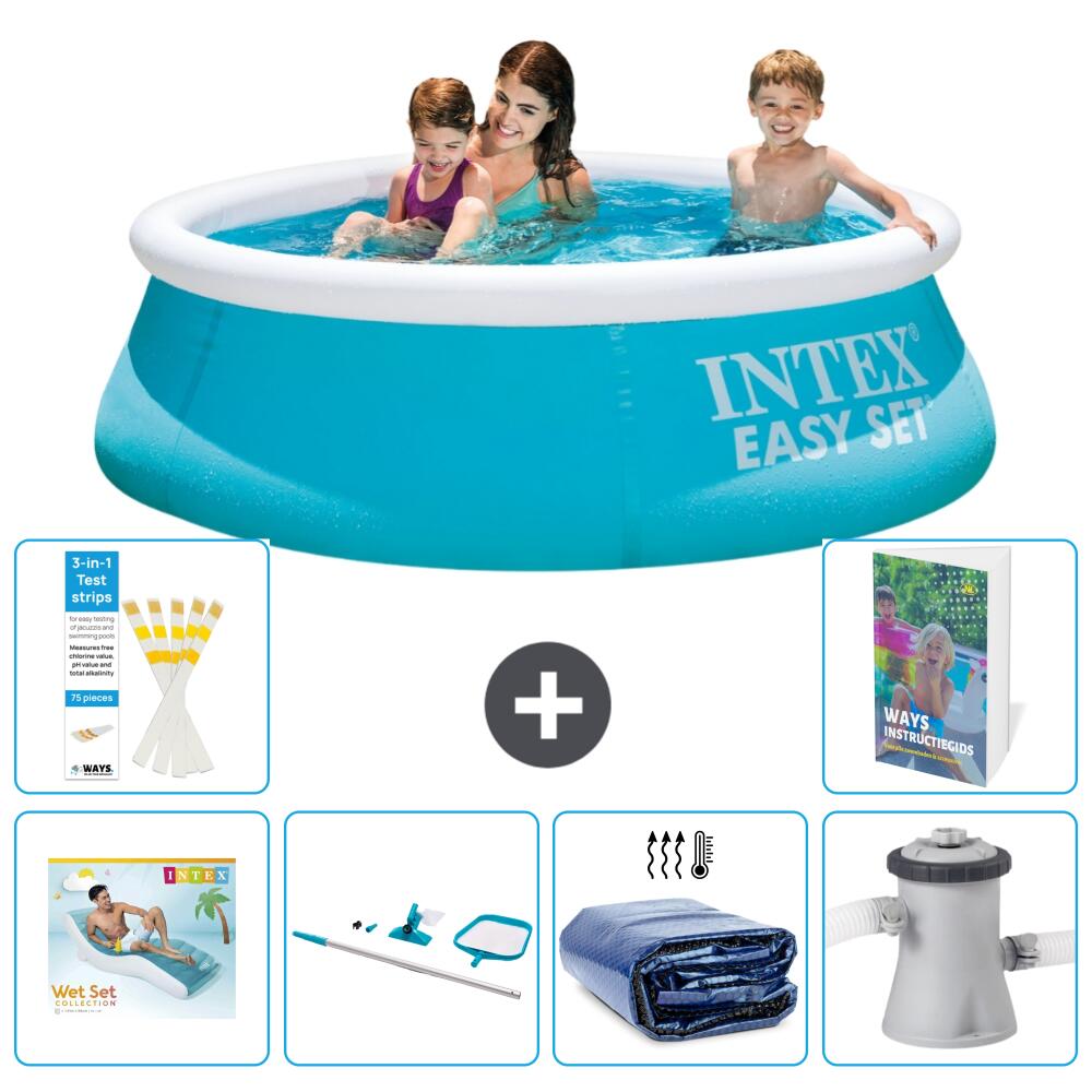 INTEX Basen Easy Set Okrągły - 183x51 cm - 7-częściowy S134