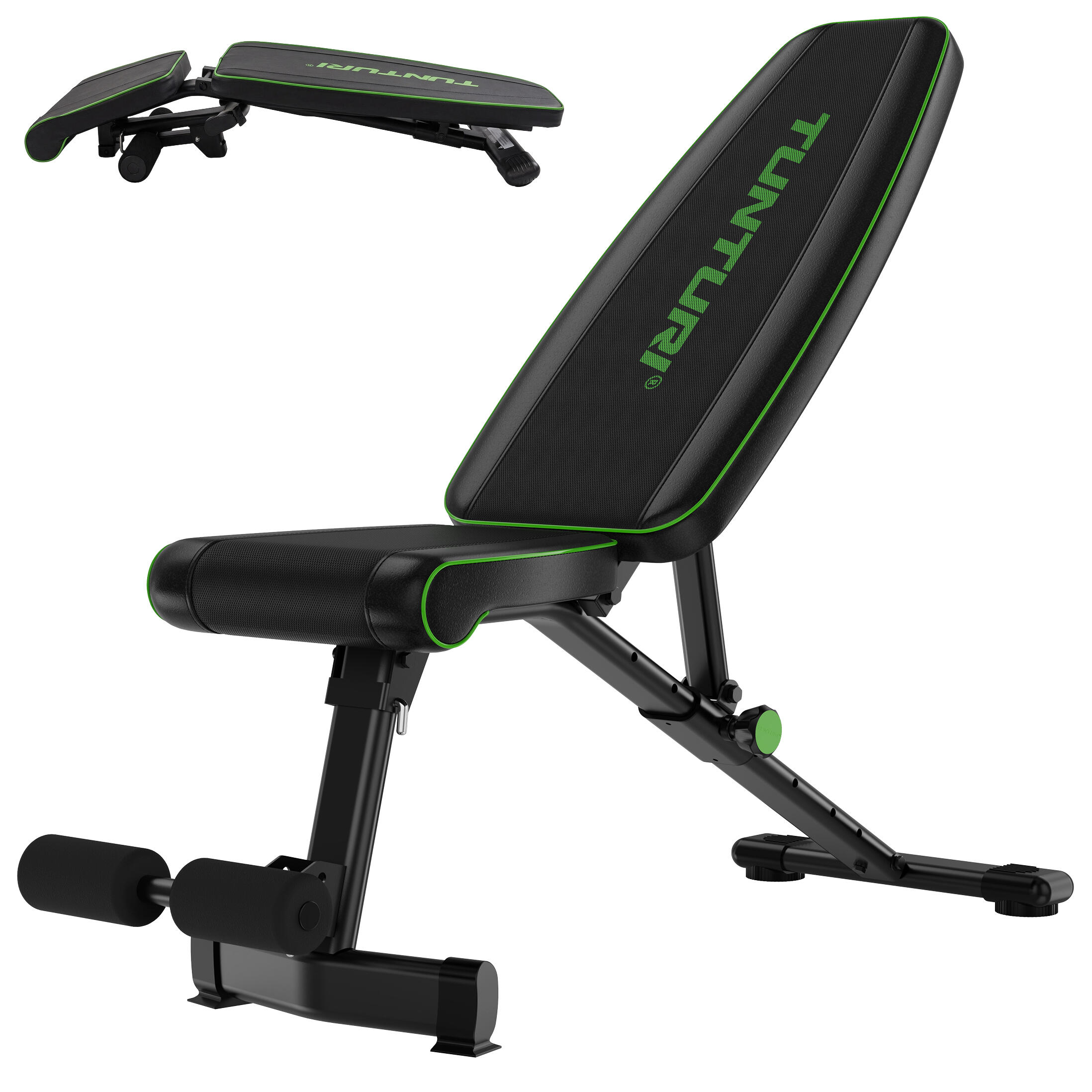 Ławka fitness - UB20 - Bench użyteczności - Czarny