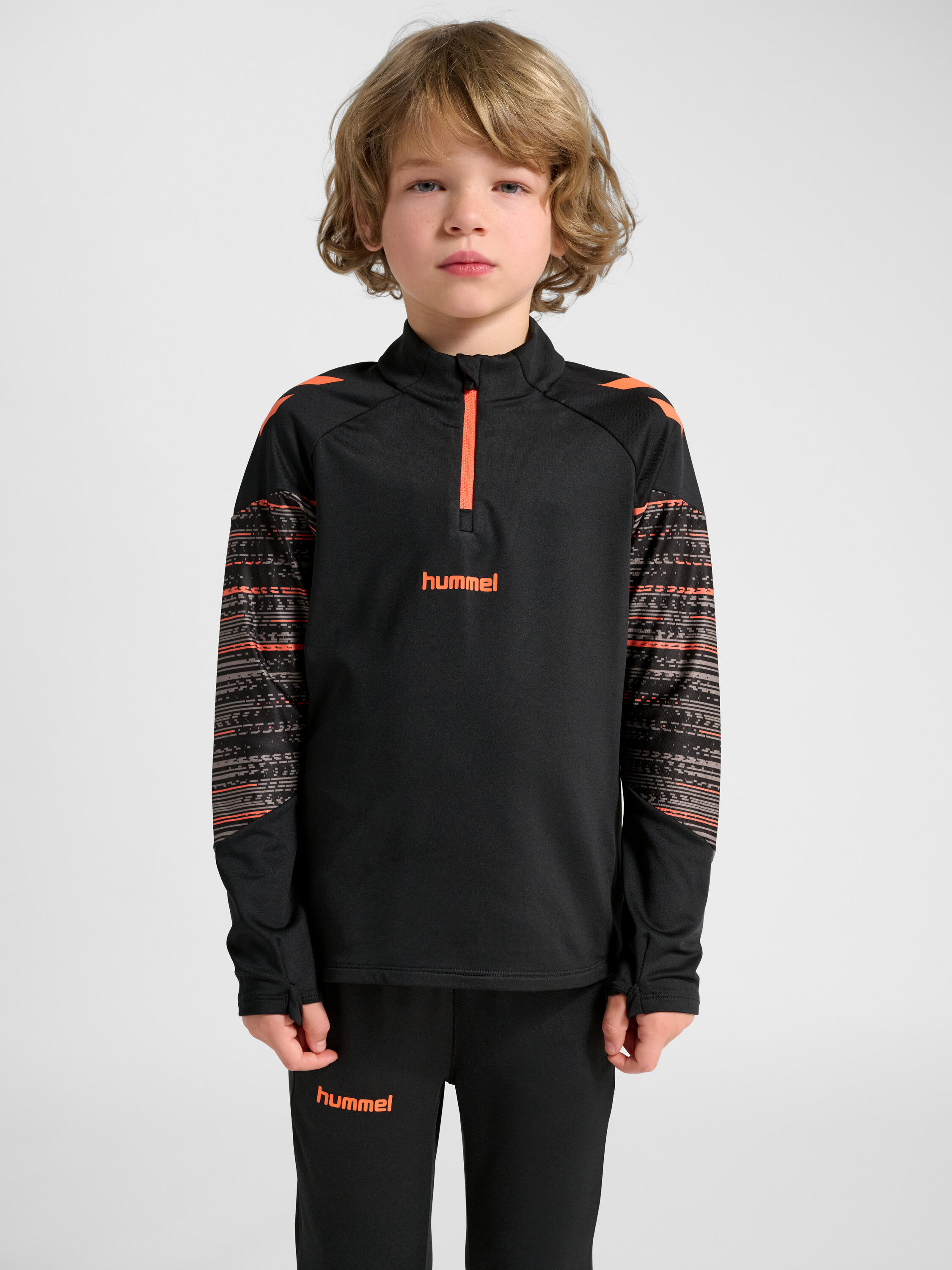 Dziecięca kurtka dresowa 1/2 zip Hummel Blaze Pro