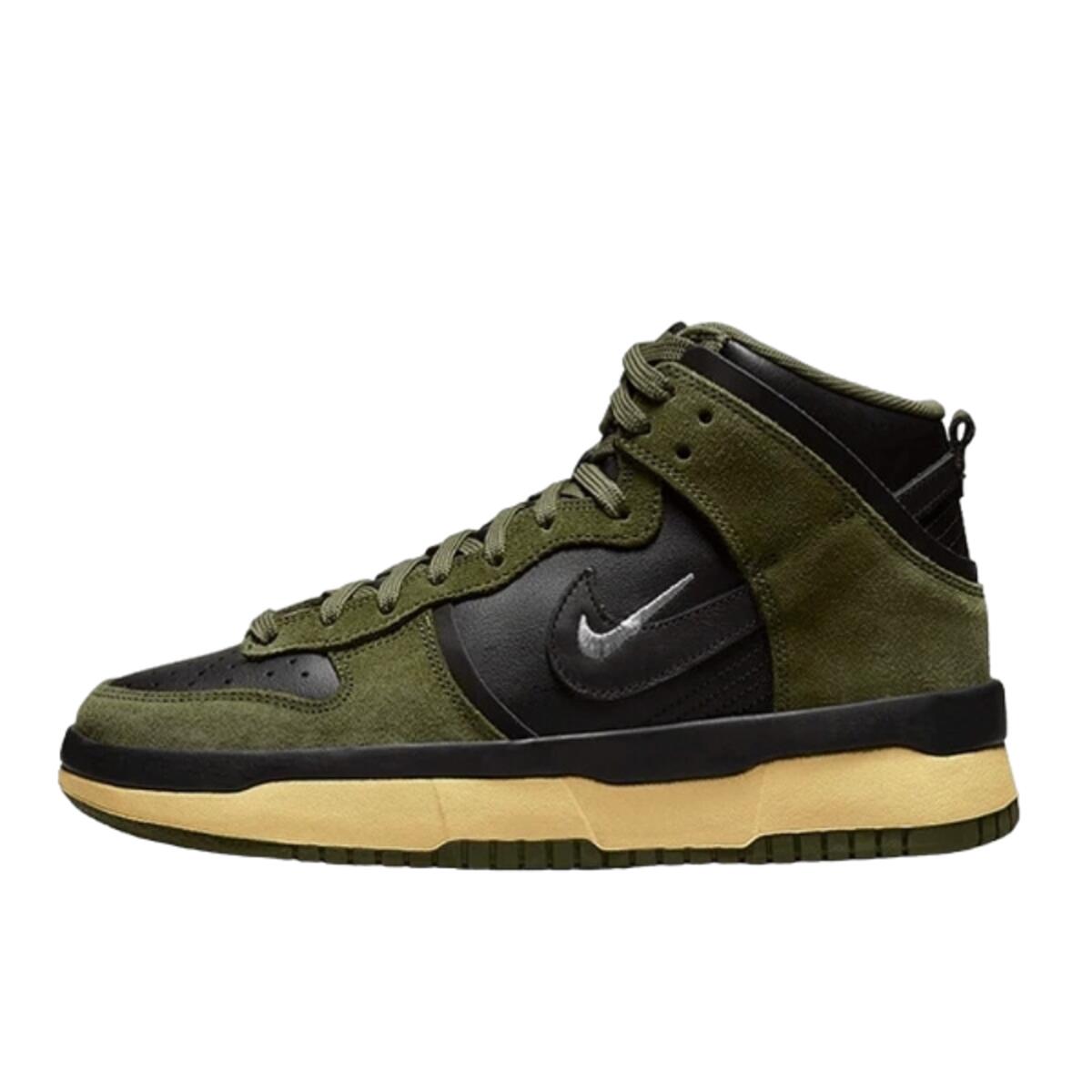 Buty do chodzenia dla dorosłych Nike Dunk High Up Medium Olive