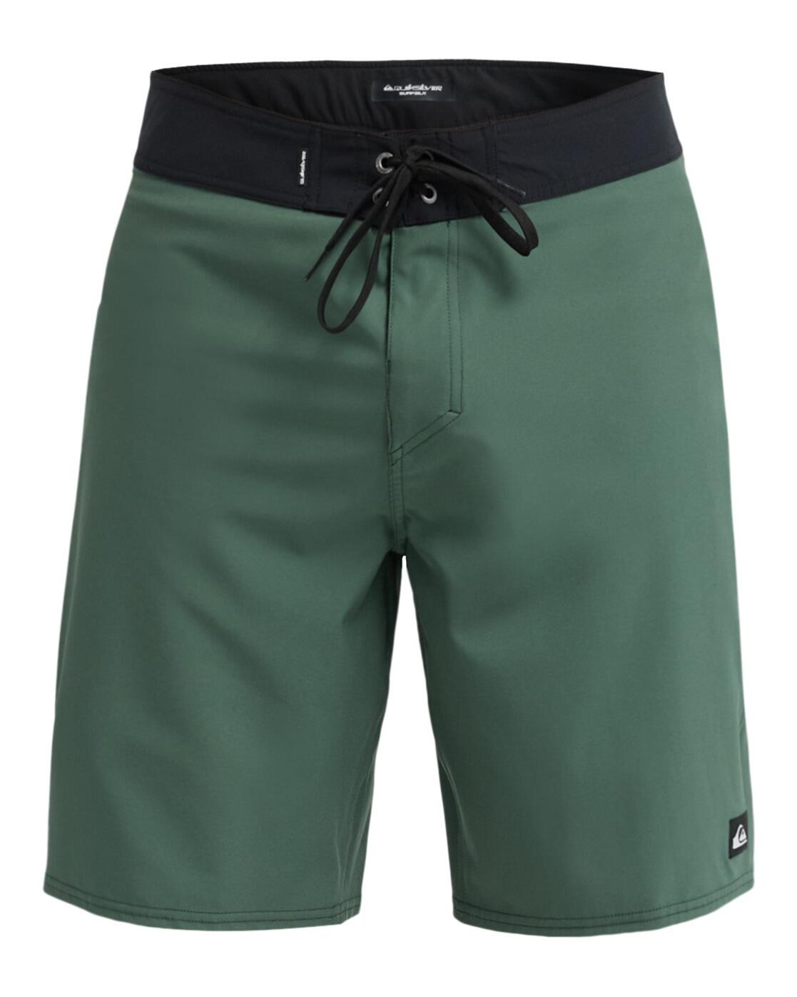 Spodenki boardshort dla Mężczyzn SURFSILK KAIMANA 20 Zielony