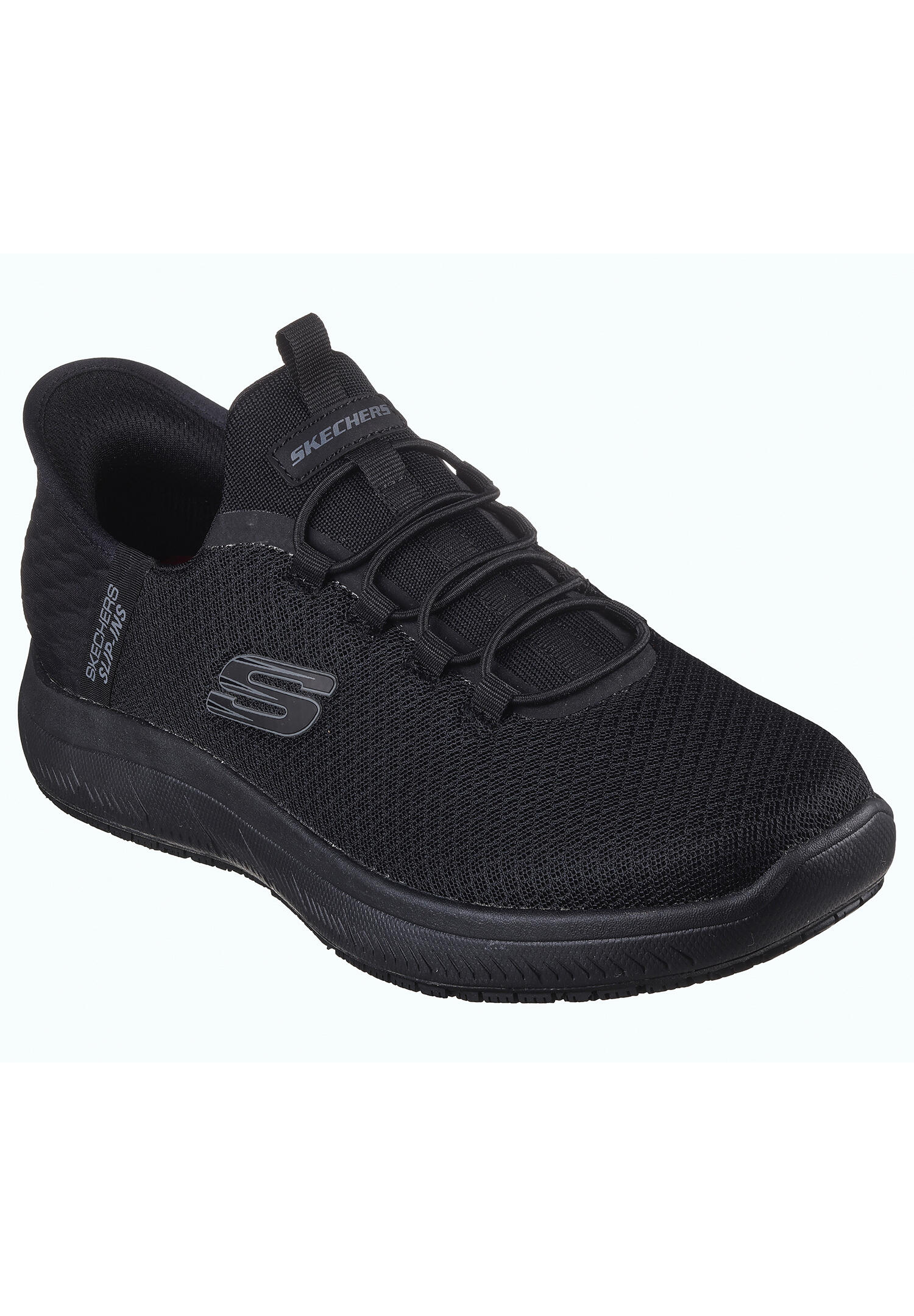 Buty SKECHERS SUMMITS SR-COLIN SLIP-INS Czarny
