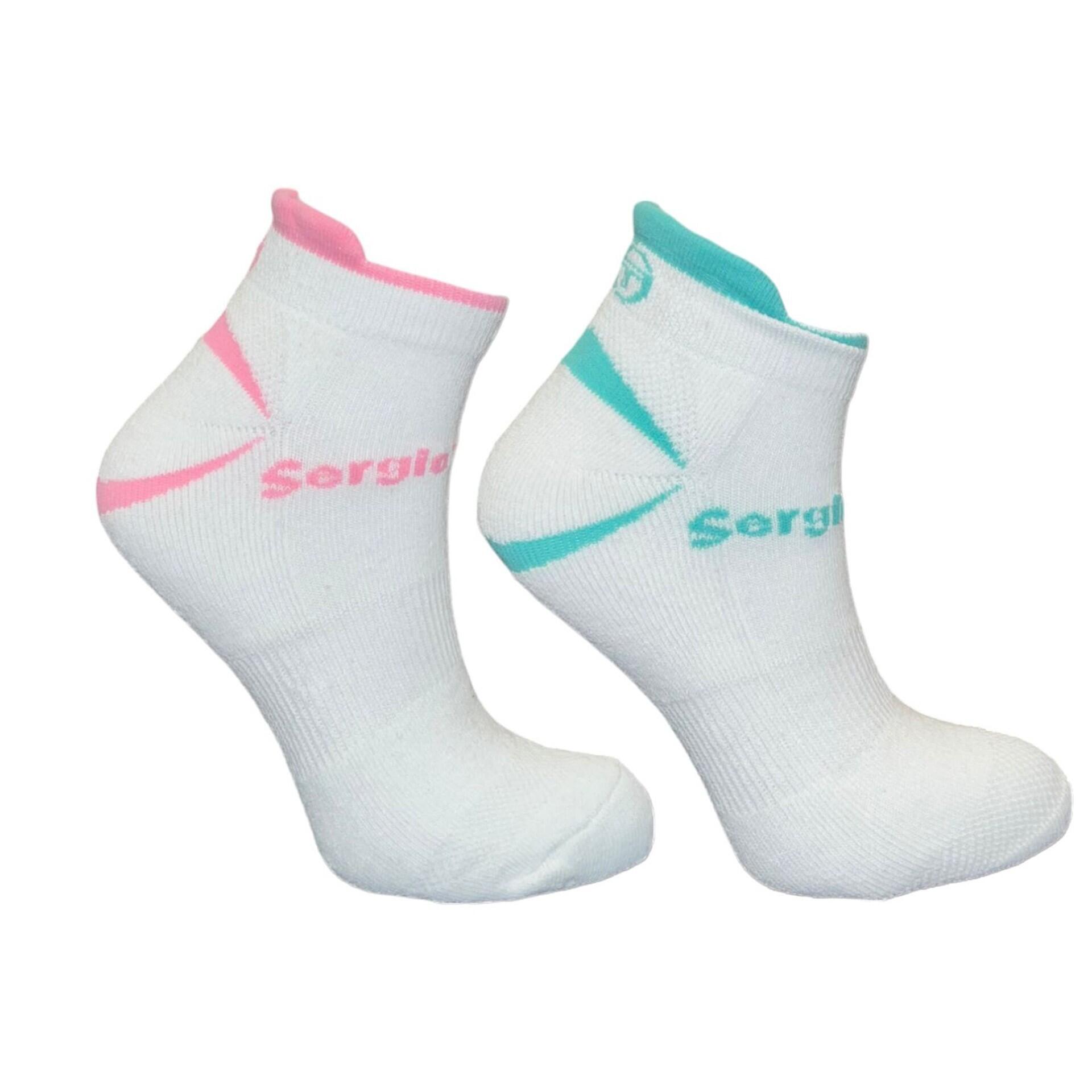 Skarpetki Tacchini Bipack Aft 2/3 13891787bl Blanco/Verde/Rosa