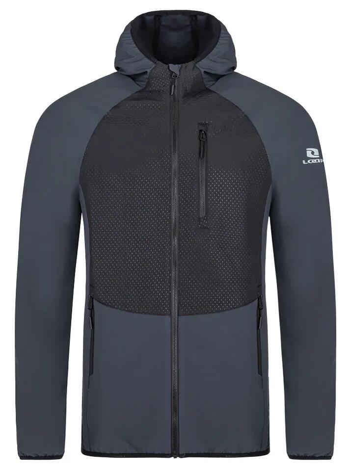 Męska kurtka softshell Loap Urcael w kolorze szarym