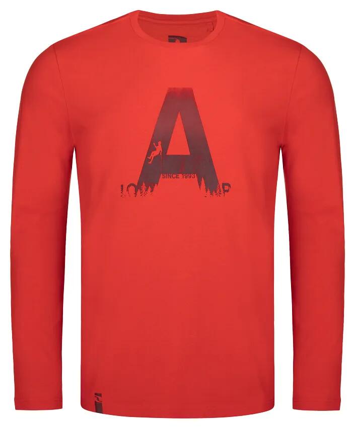 T-shirt męski Loap Aldoss czerwony