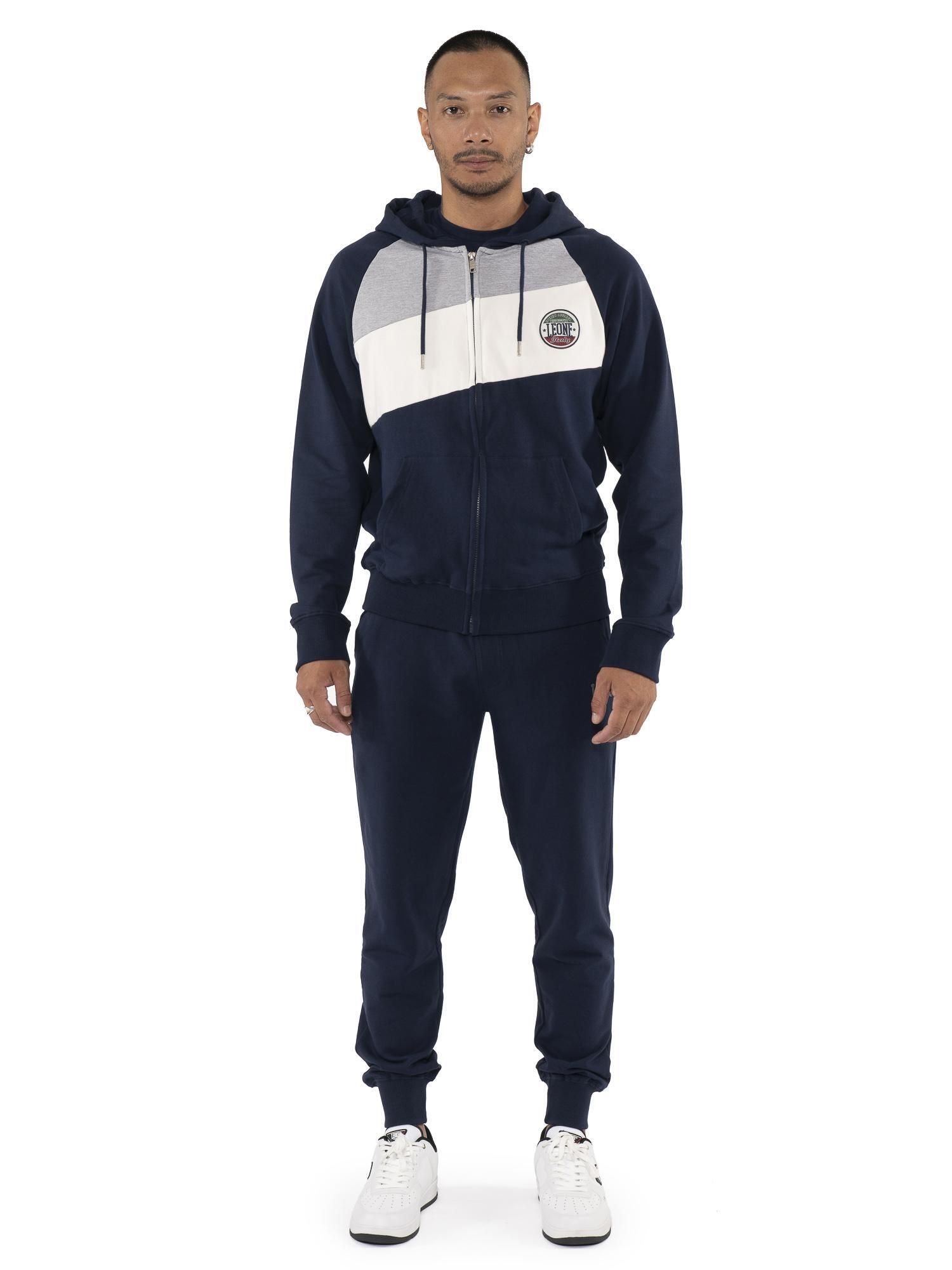 Bluza z bawełna z kaptur na co dzień na siłownię