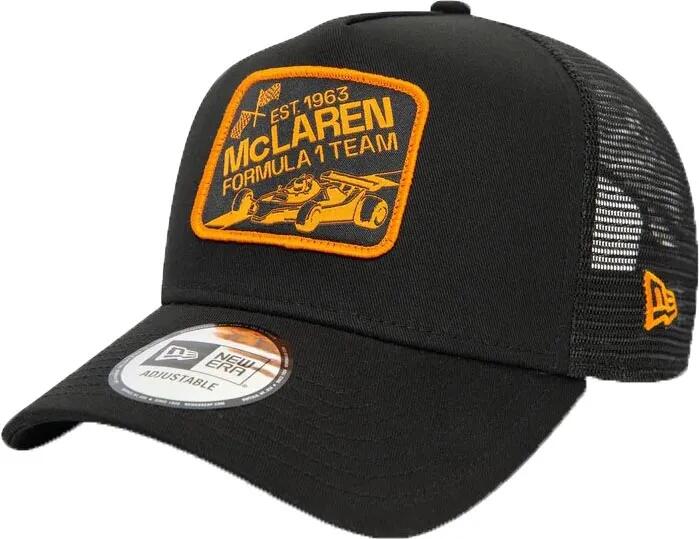 Mclaren Unisex Graphic Patch Ef Trucker Cap Black