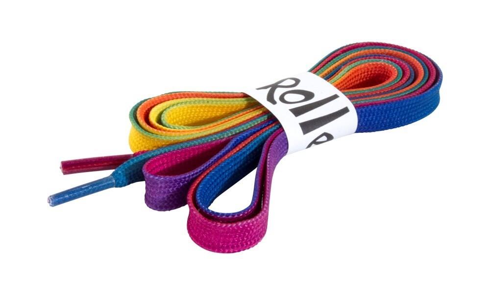 Rolki Różne Sznurówki Rio - 155cm - Rainbow