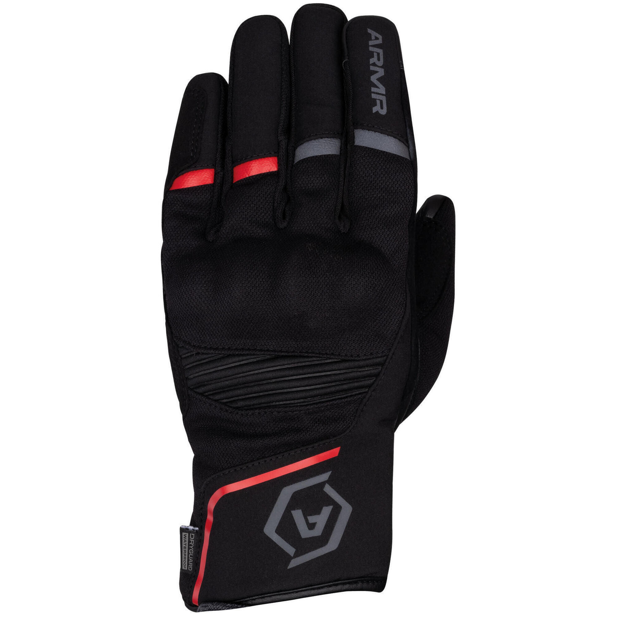 Rękawiczki motocyklowe ARMR Eyoshi 3.0 męskie 3XL czarno-czerwone