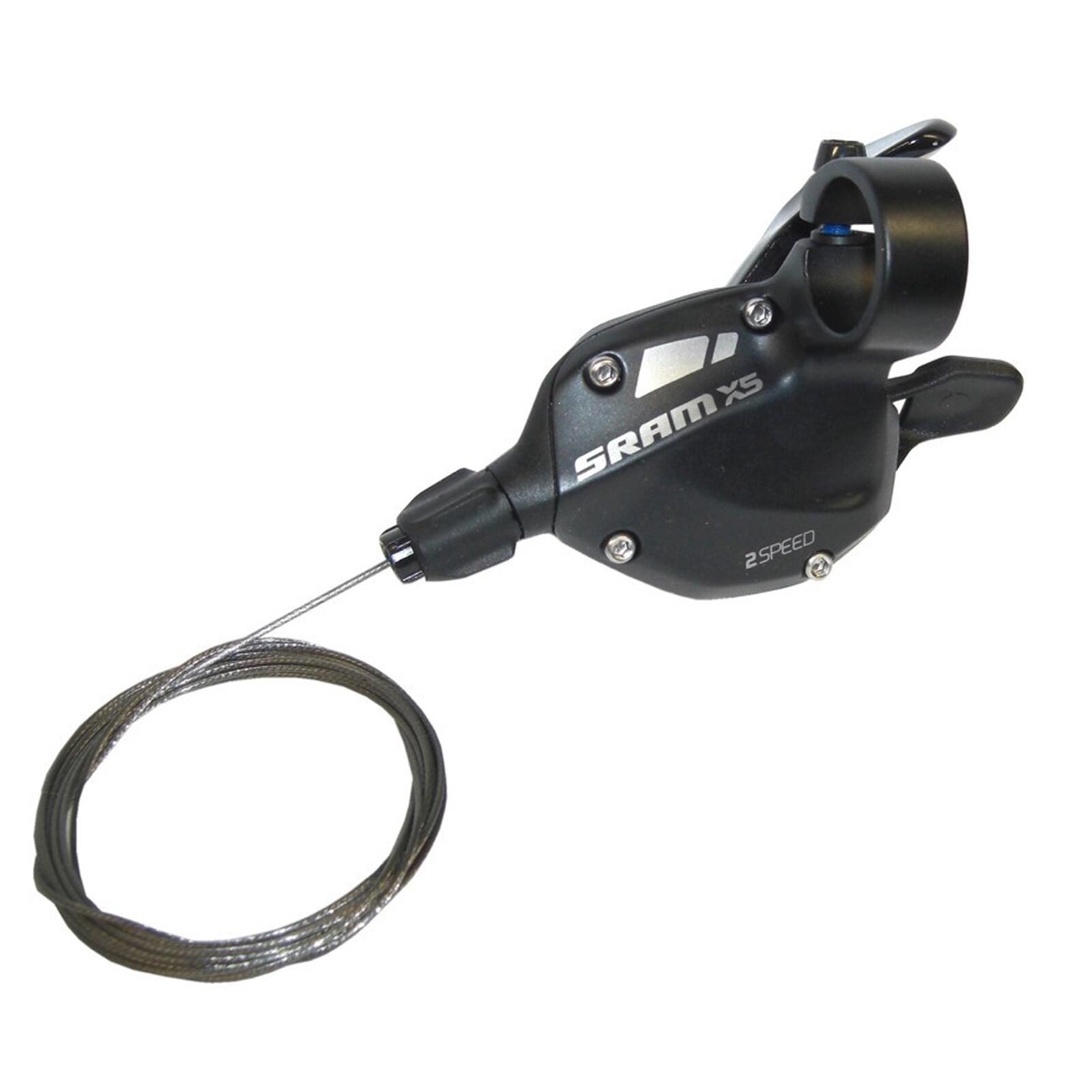 SRAM X5 manetka kciukowa 3-biegowa lewa czarna