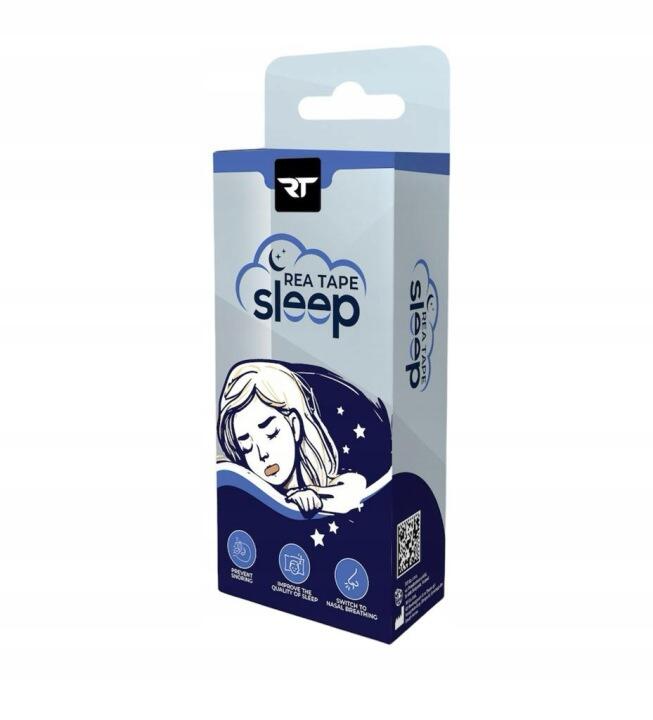 Plastry REA TAPE SLEEP Zestaw Zdrowy Sen Chrapanie 30szt Mouth teaping