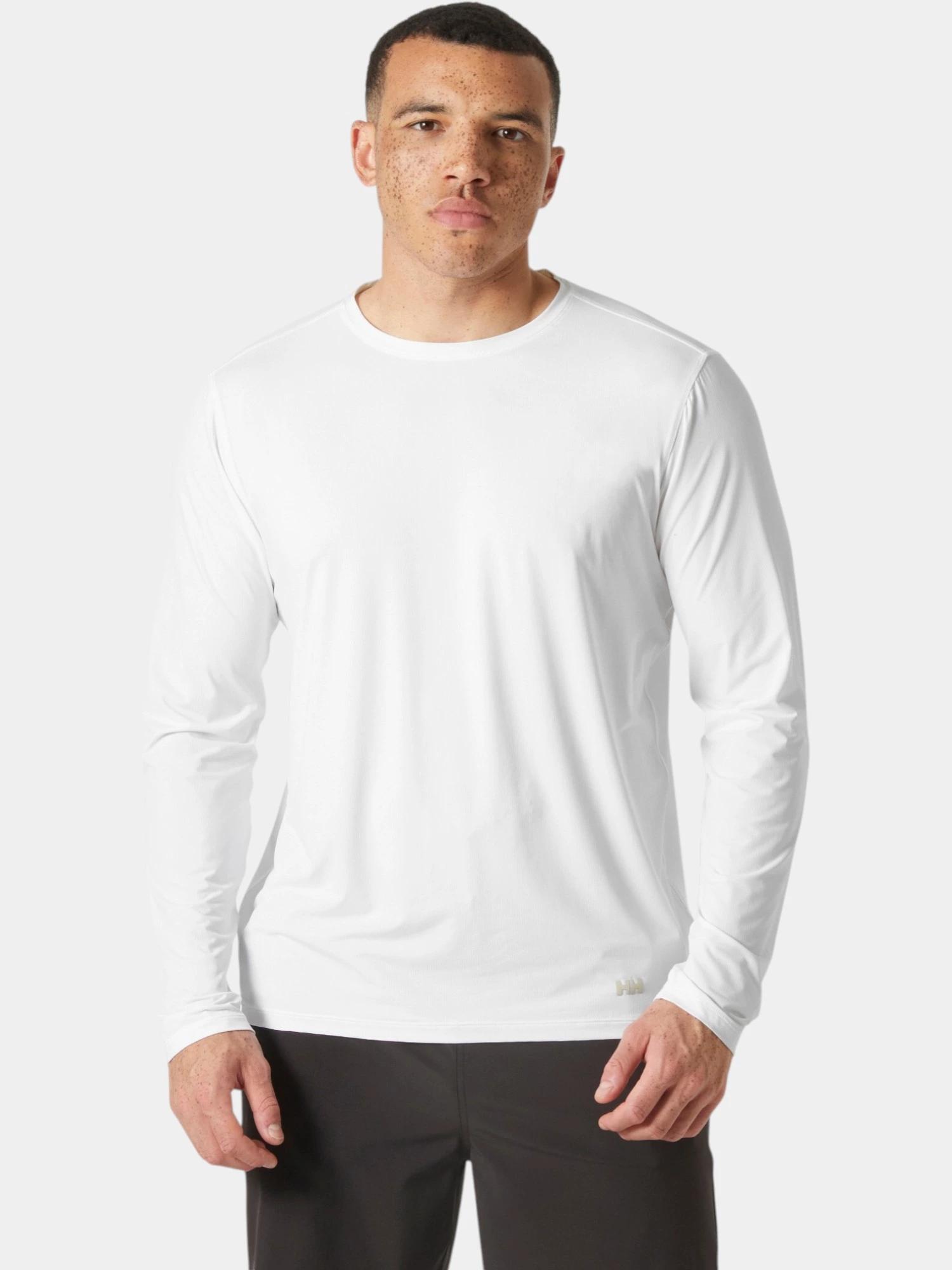 T-shirt Męski Helly Hansen Shine Solen Ls Crew