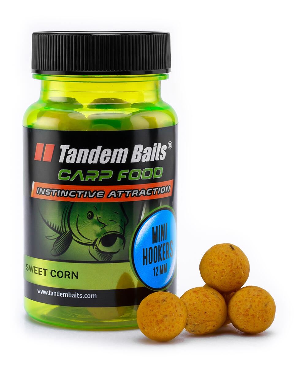 Kulki Haczykowe Carp Food Perfection Mini Hookers 12mm/50g Słodka Kukurydza