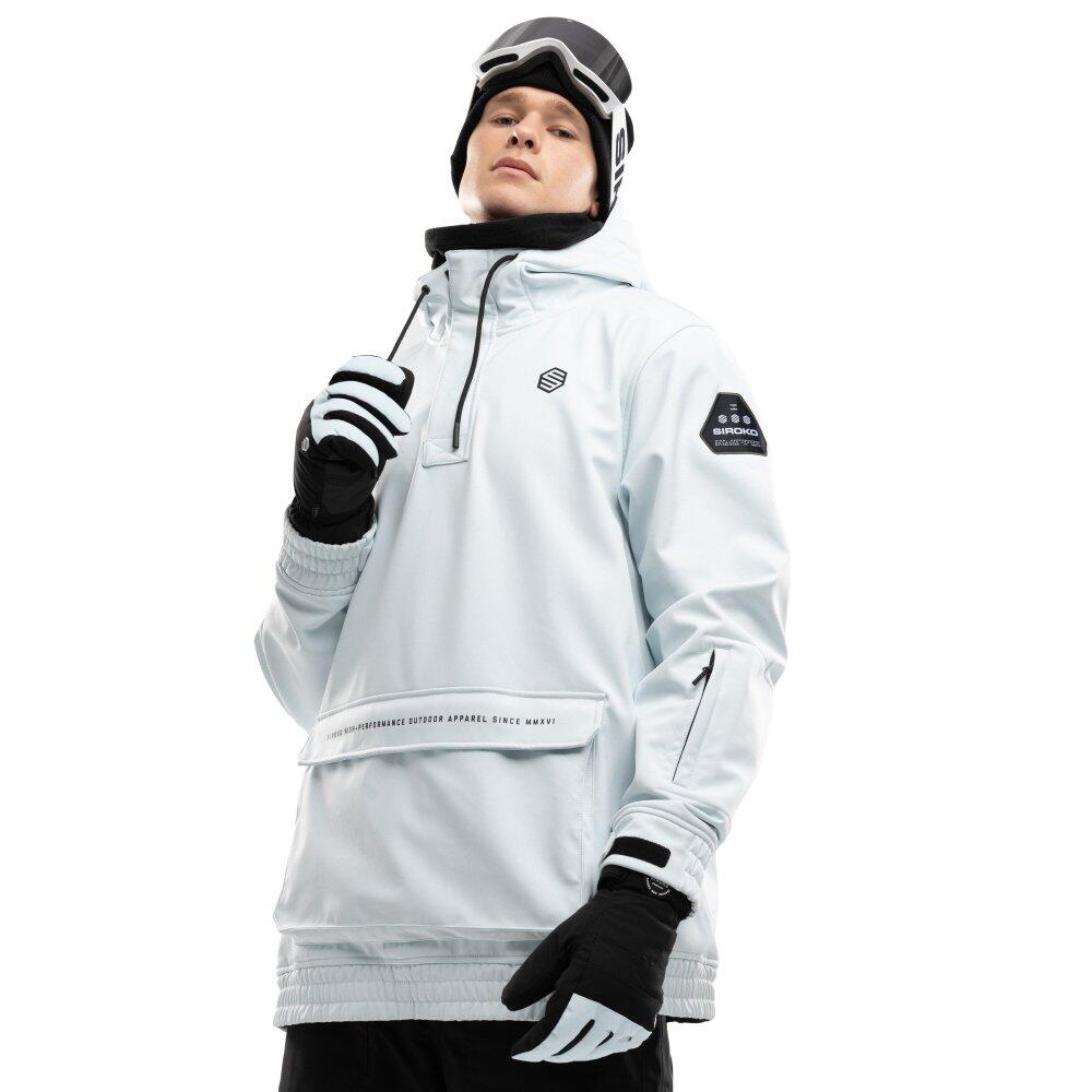 Męska kurtka snowboardowa Sporty zimowe Siroko W3 Shiga