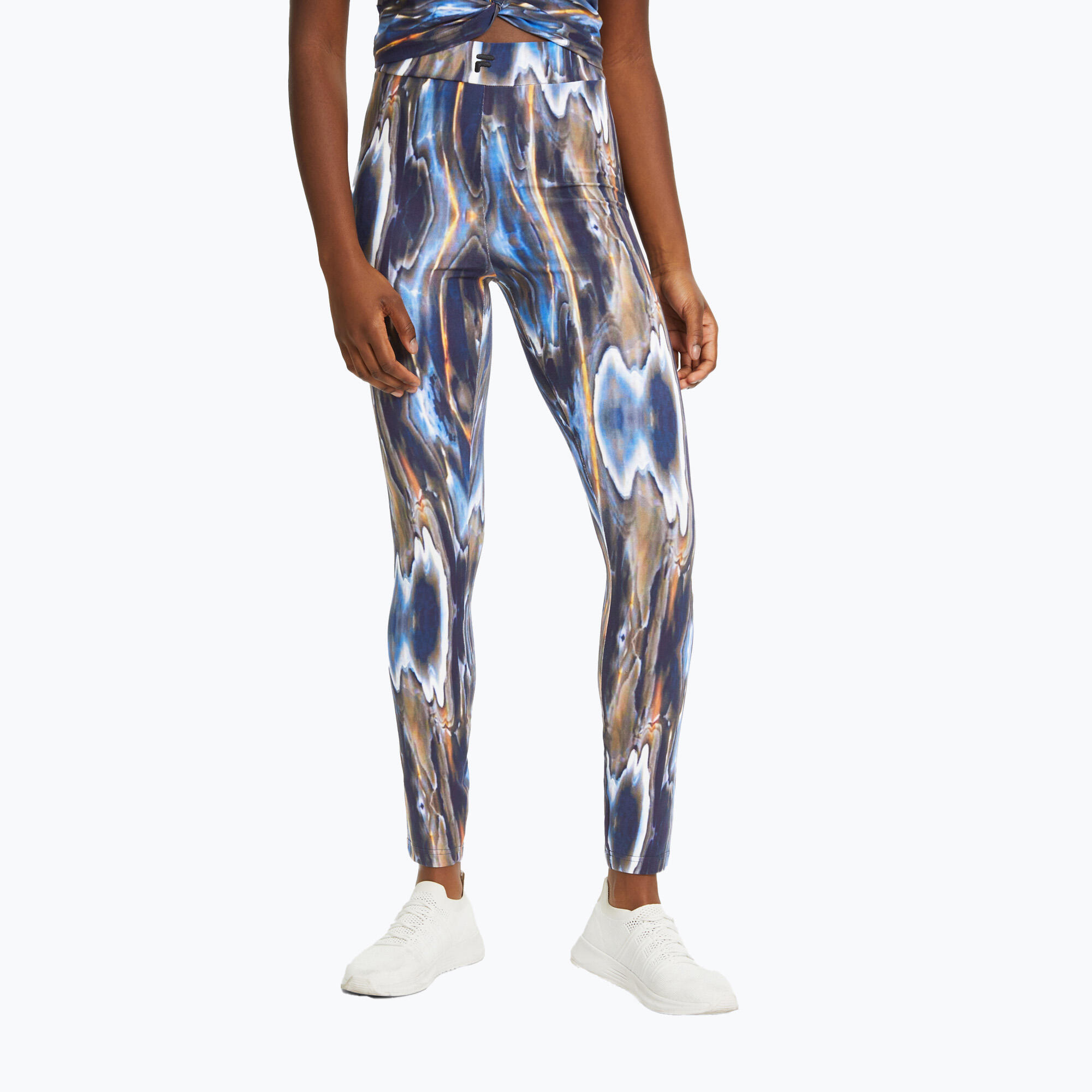 Legginsy damskie FILA Clamart AOP High Waist