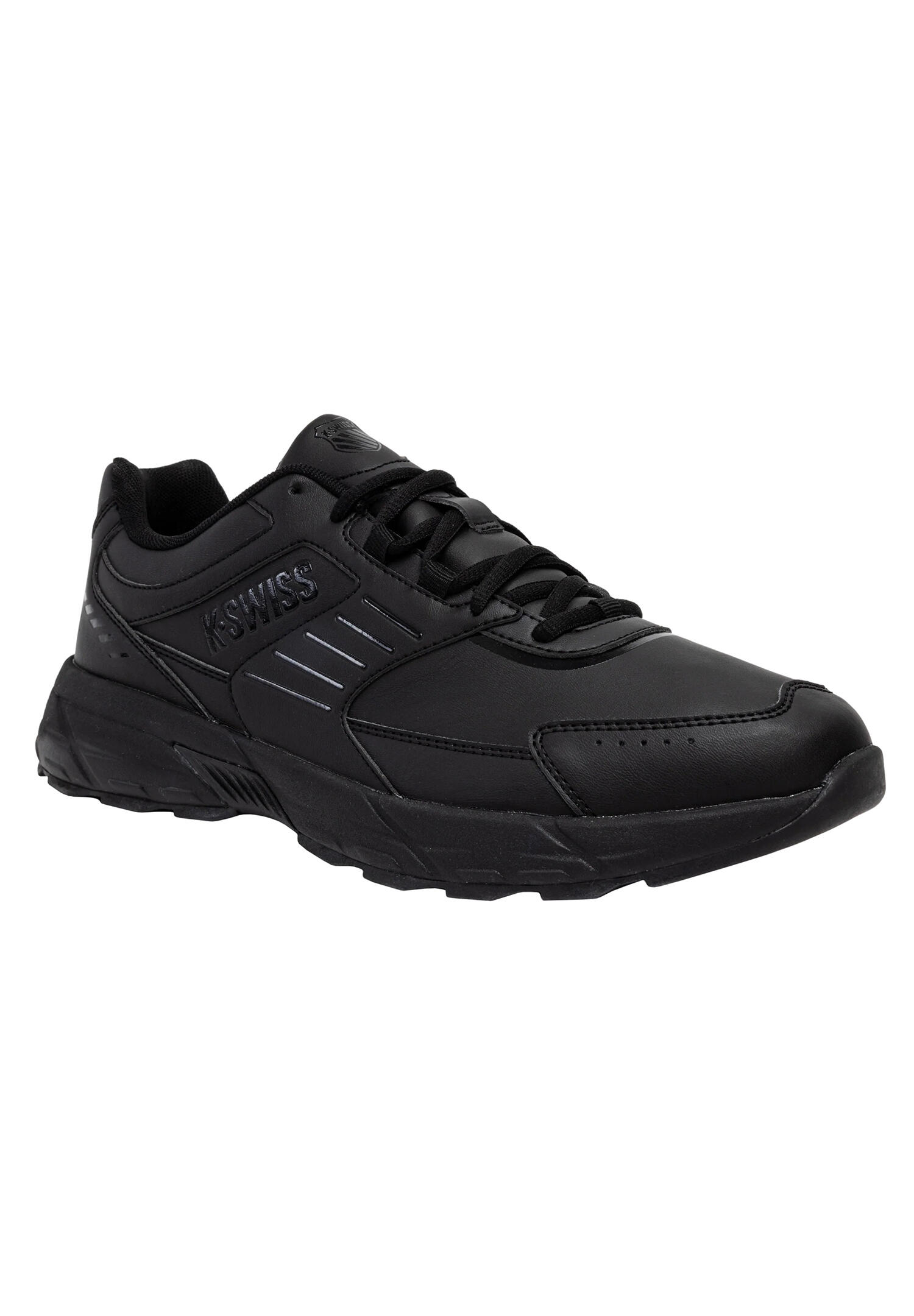 Sneakersy męskie K-swiss FARIO LTH na co dzień czarne (04778-001-M)