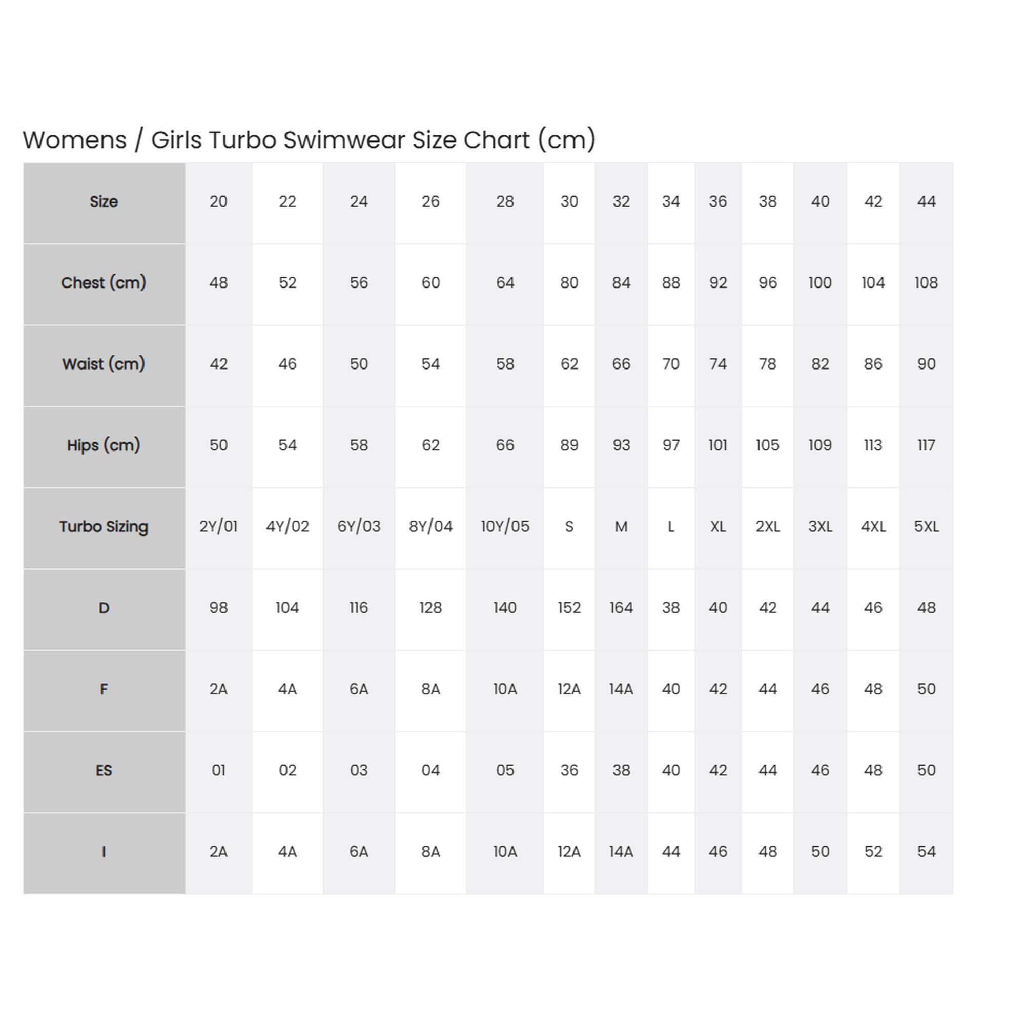 Strój Kąpielowy Turbo Energy Comfort – Czarny – Rozmiar 38