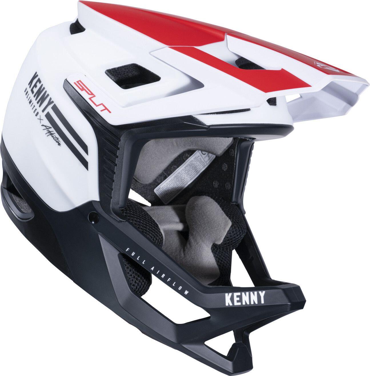 Pełnotwarzowy kask rowerowy Kenny Split
