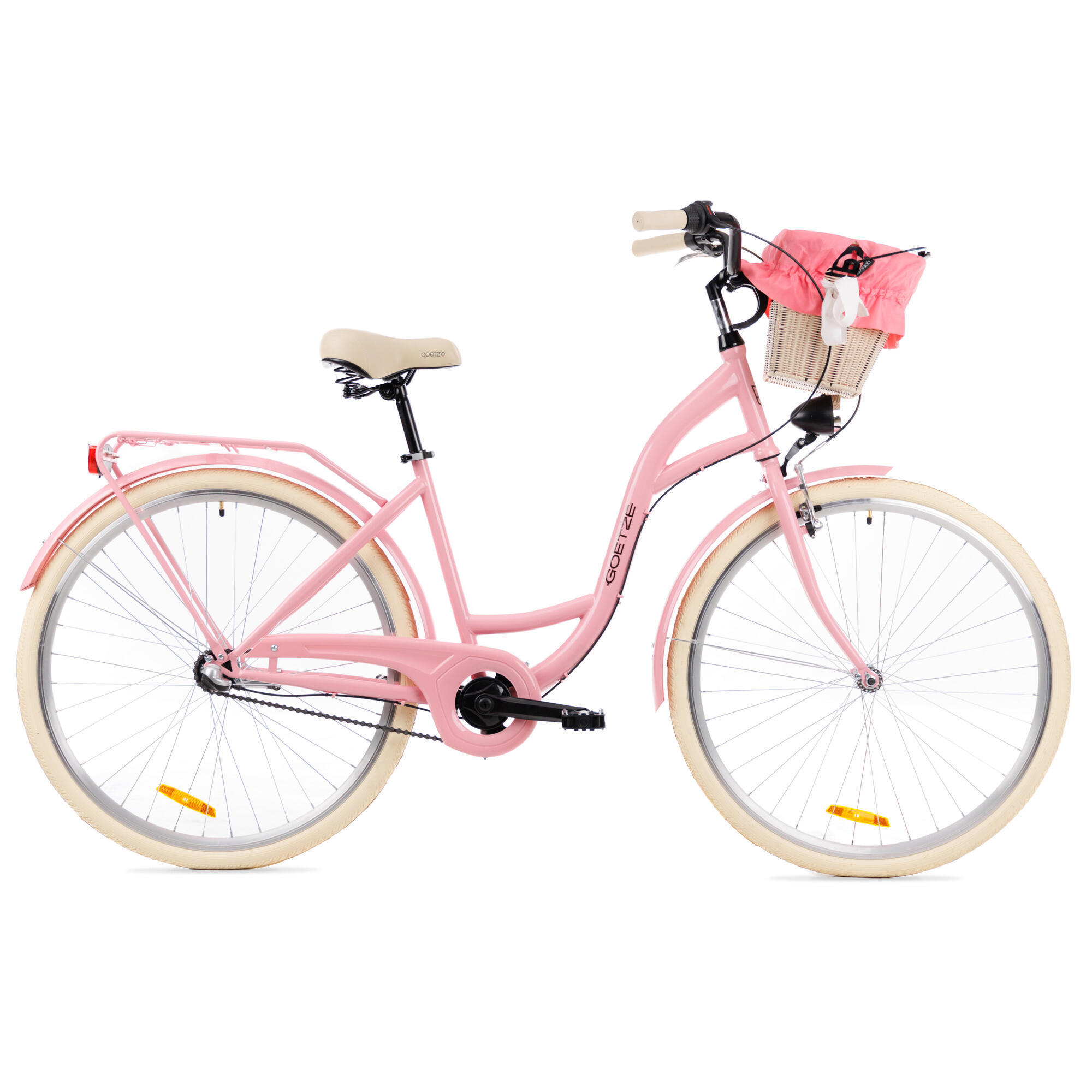 Rower miejski damski GOETZE Style 28 3B kosz