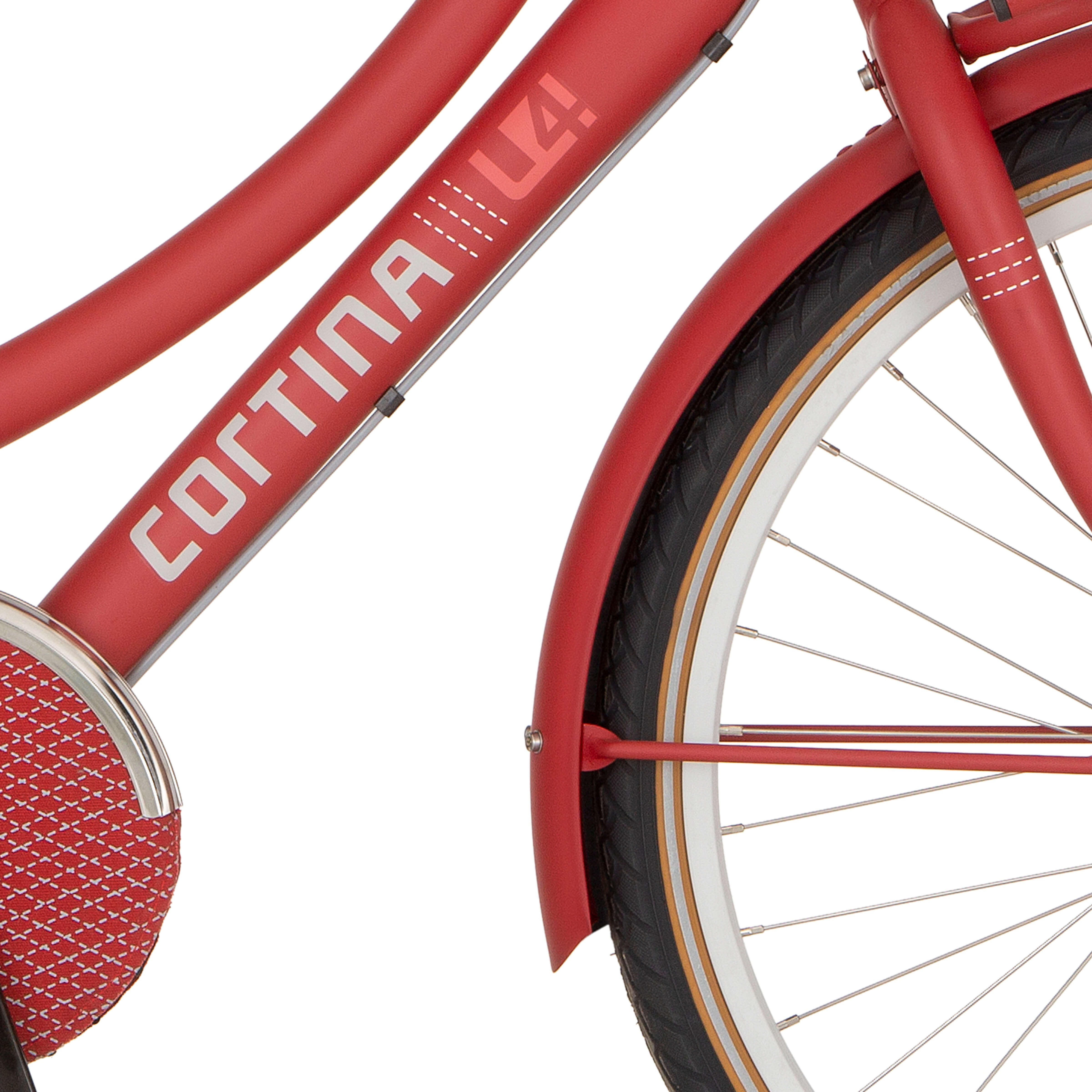 Cortina U4 Mini błotnik 24 cali True Red Matt