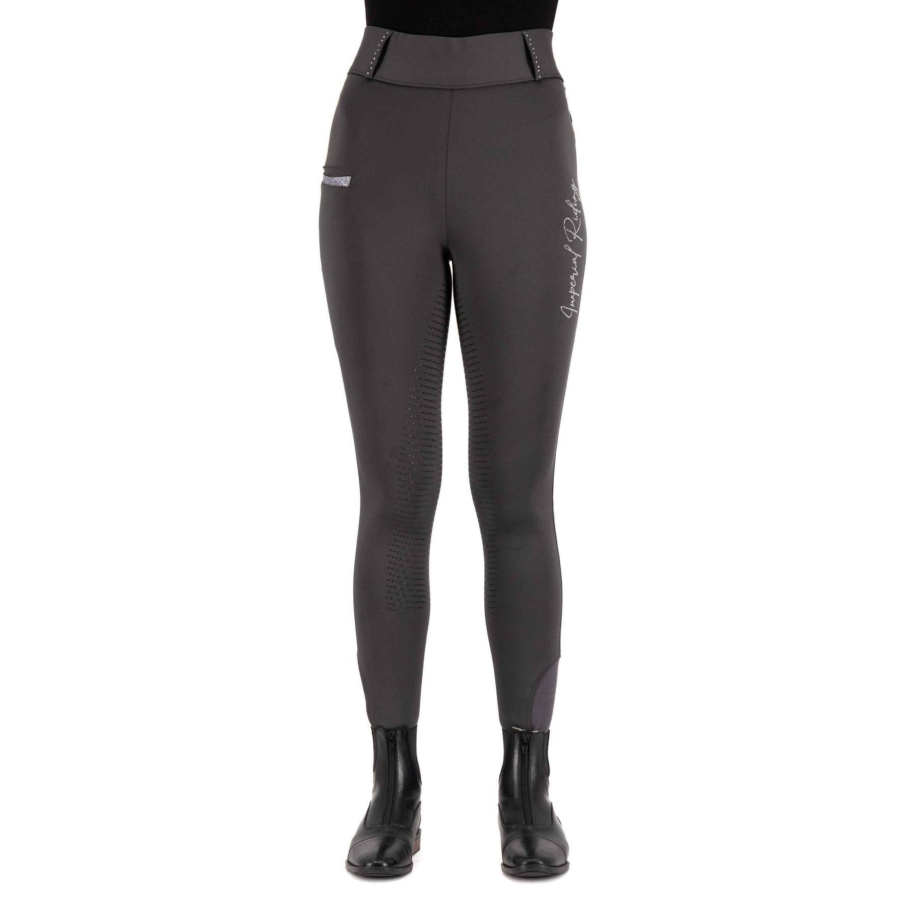 Damskie legginsy jeździeckie z pełną przyczepnością Imperial Riding Comfi Sparks