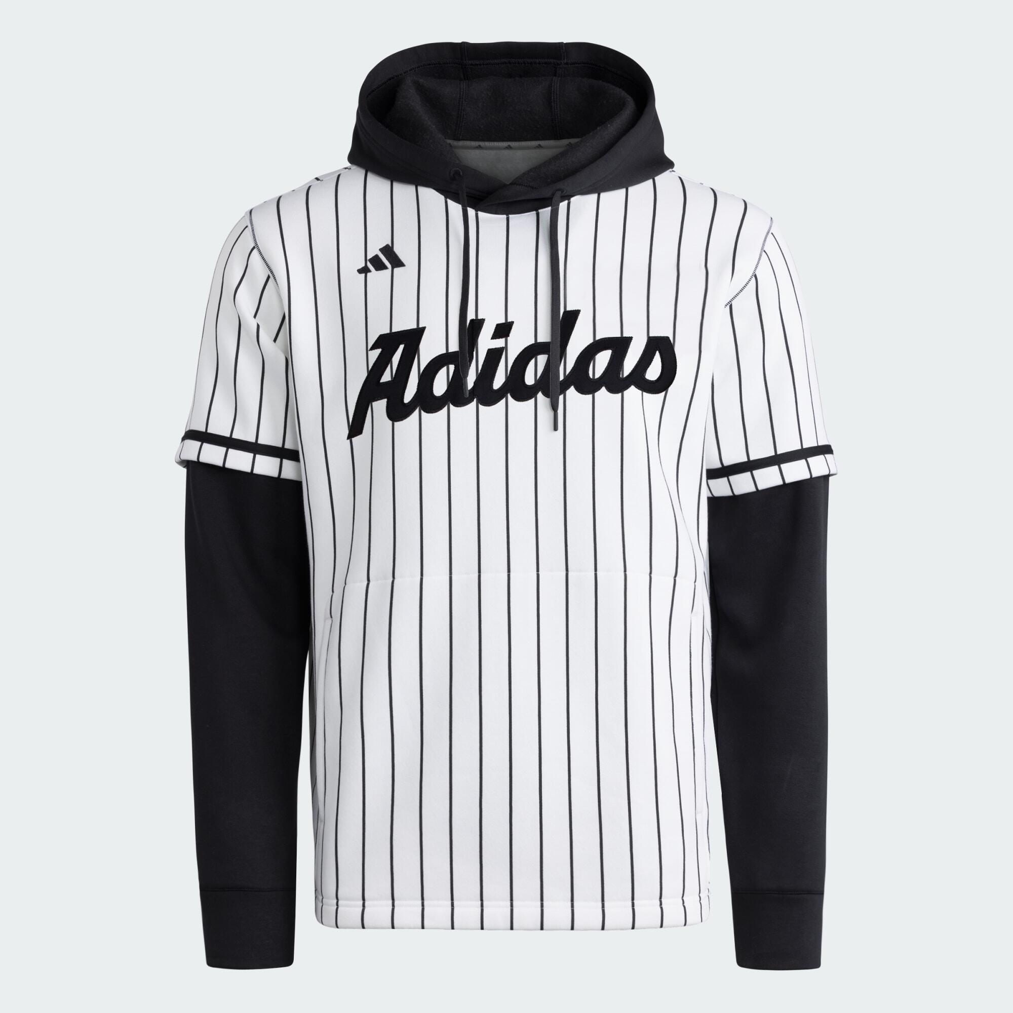 Koszulka z kapturem adidas Dugout Pinstripe