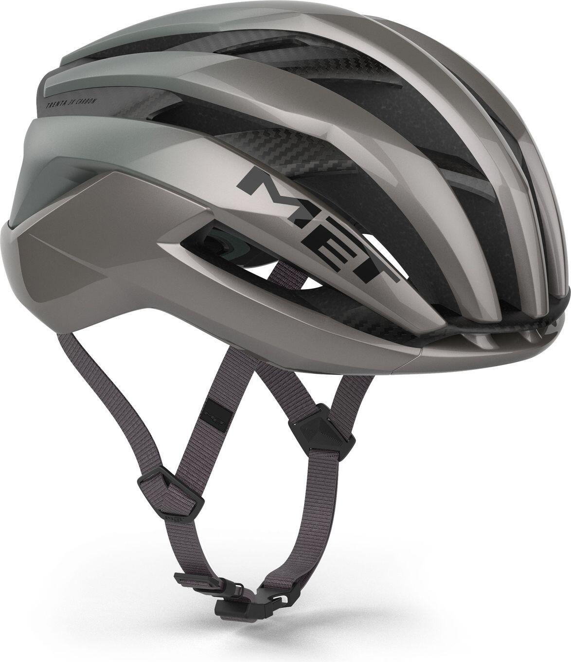 Kask do rowerów szosowych dla dorosłych Met Trenta 3K Włókno węglowe