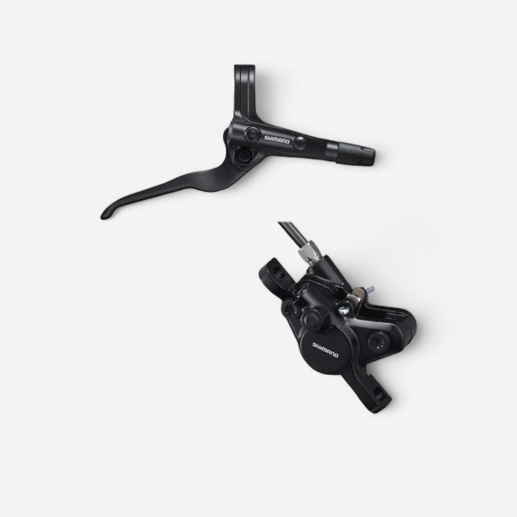 Hamulec tarczowy hydrauliczny Shimano MT401 przedni 180 mm PM