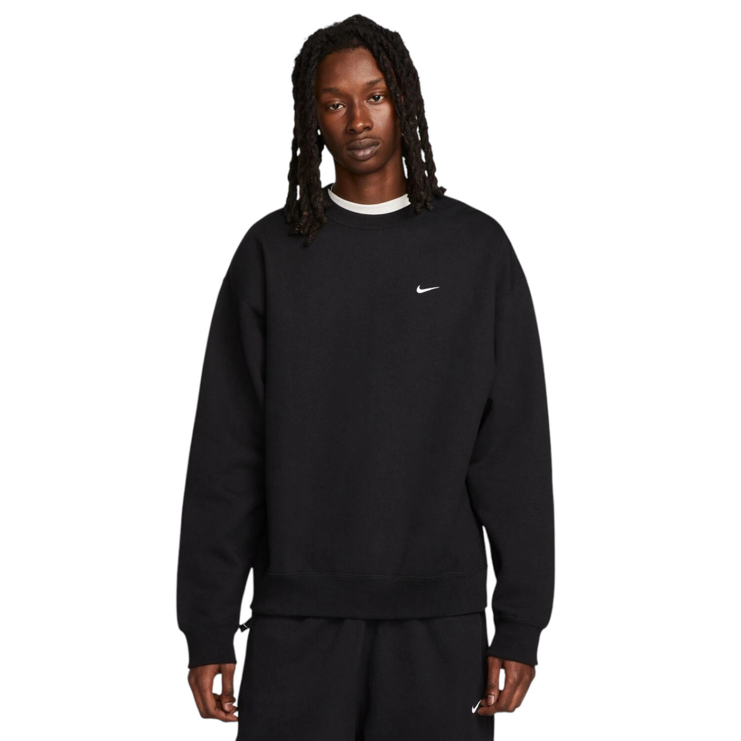 Bluza dresowa sportowa męska Solo Swoosh Fleece Crew