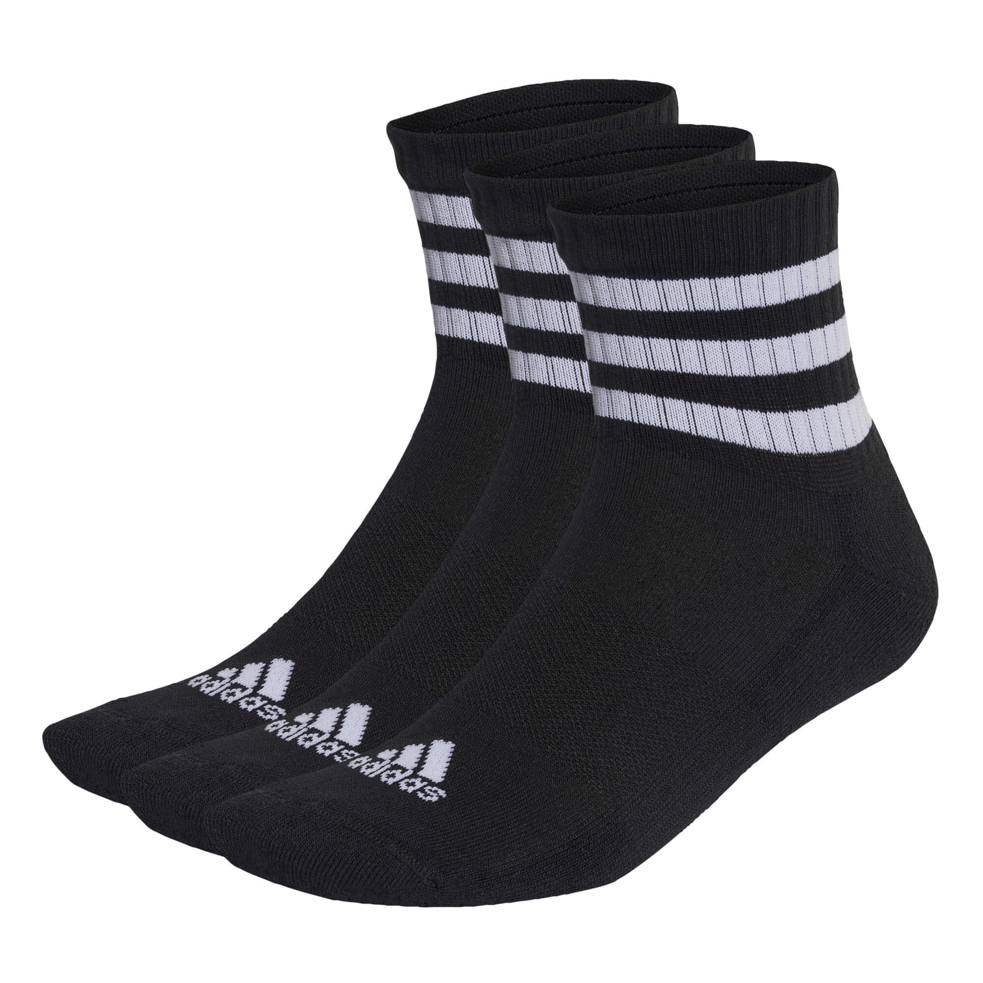 Skarpety adidas 3-Stripes Cushioned Sportswear Mid-Cut Socks 3 P