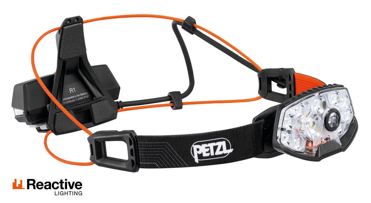 Latarka czołowa Petzl Nao RL - black (1500 lm)