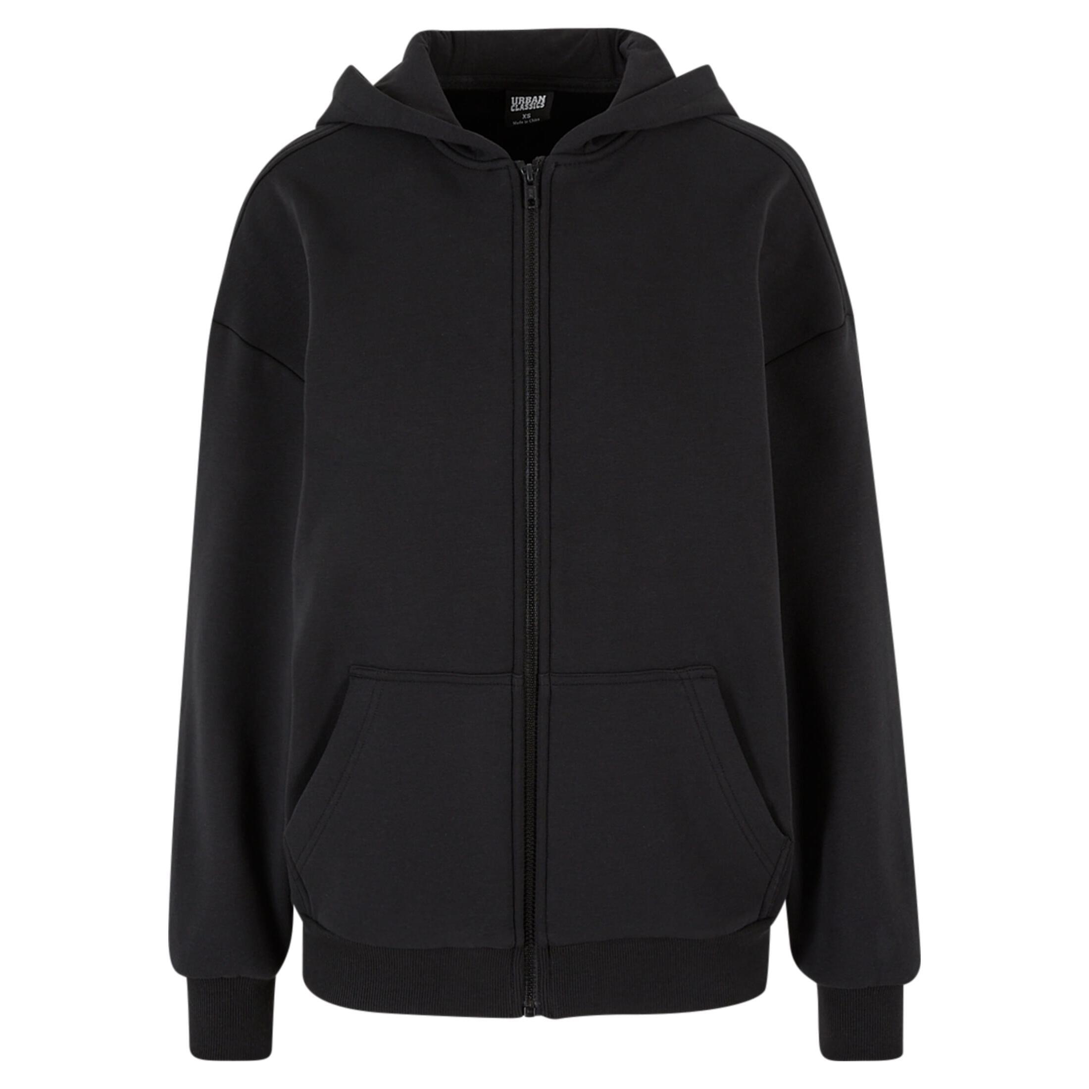Damska bluza z kapturem zapinana na zamek Urban Classics Cozy
