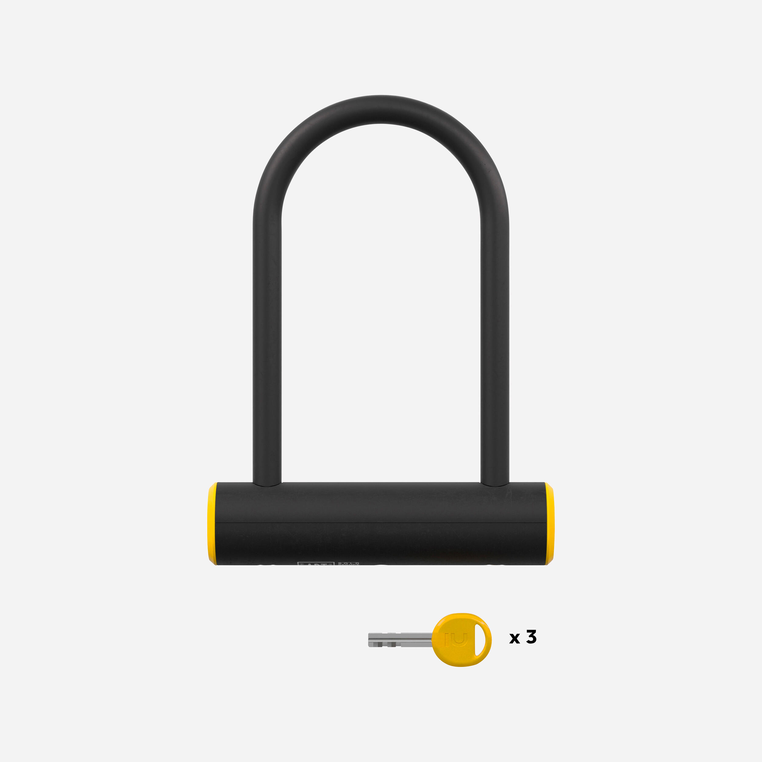 Zapięcie rowerowe Elops U-lock D 900 M ART2