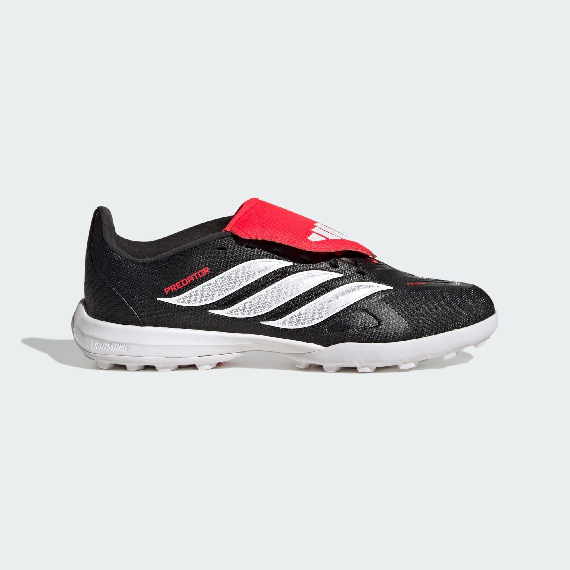 Dziecięce buty piłkarskie PREDATOR LEAGUE z wywijanym językiem na sztuczną