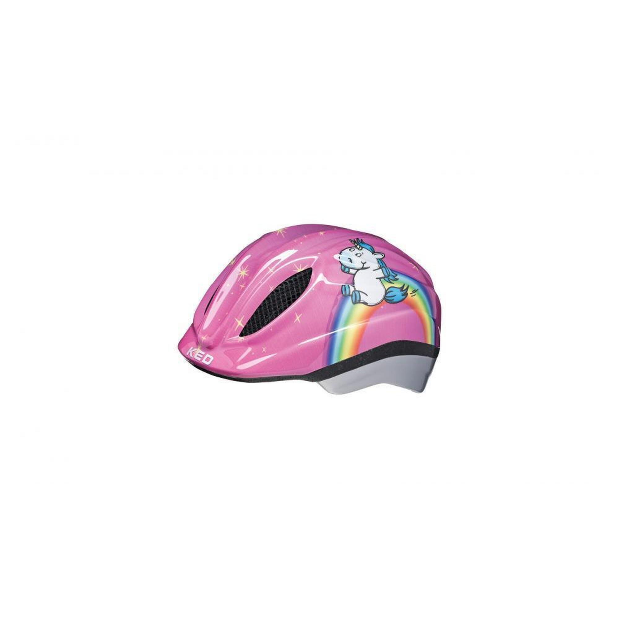 Kask dziecięcy BIKE FASHION Jednorożec 52–57 cm