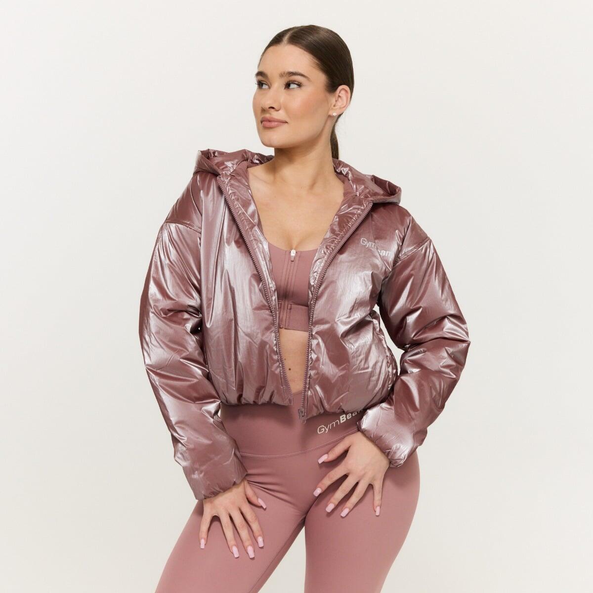 Kurtka damska fitness z kapturem oversize Prime Haze