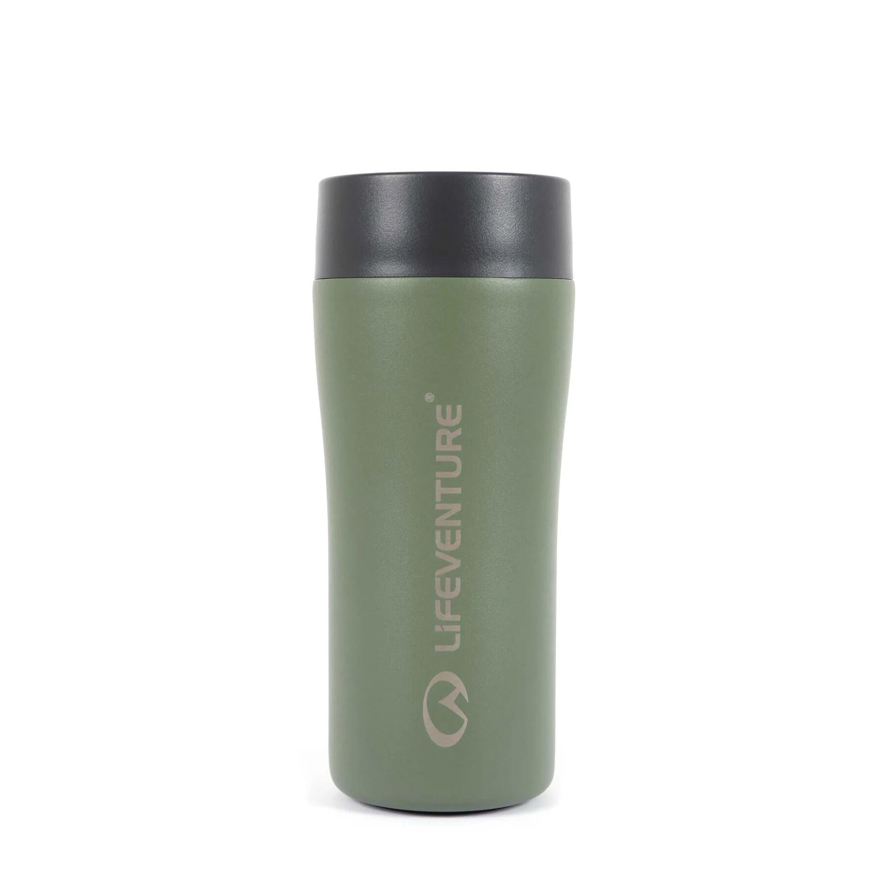 Kubek termiczny Lifeventure One Touch Thermal Mug 350ml - khaki