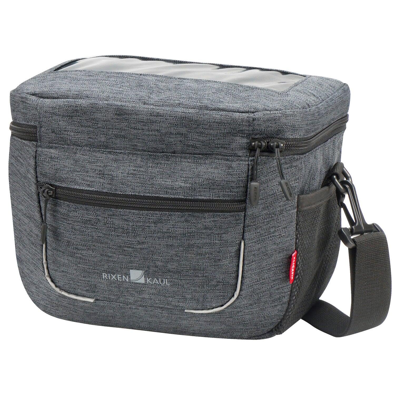 Klickfix Aventour City torba na kierownicę 6,5 L szara
