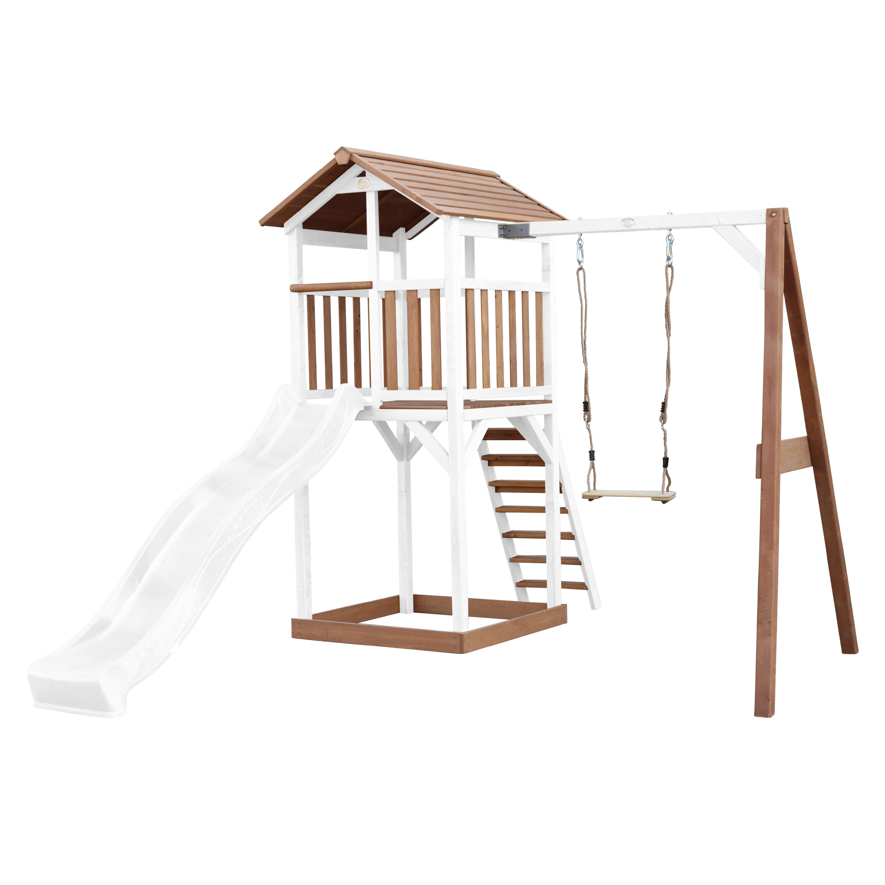 Plac zabaw AXI Beach Tower zjeżdżalnia, piaskownica