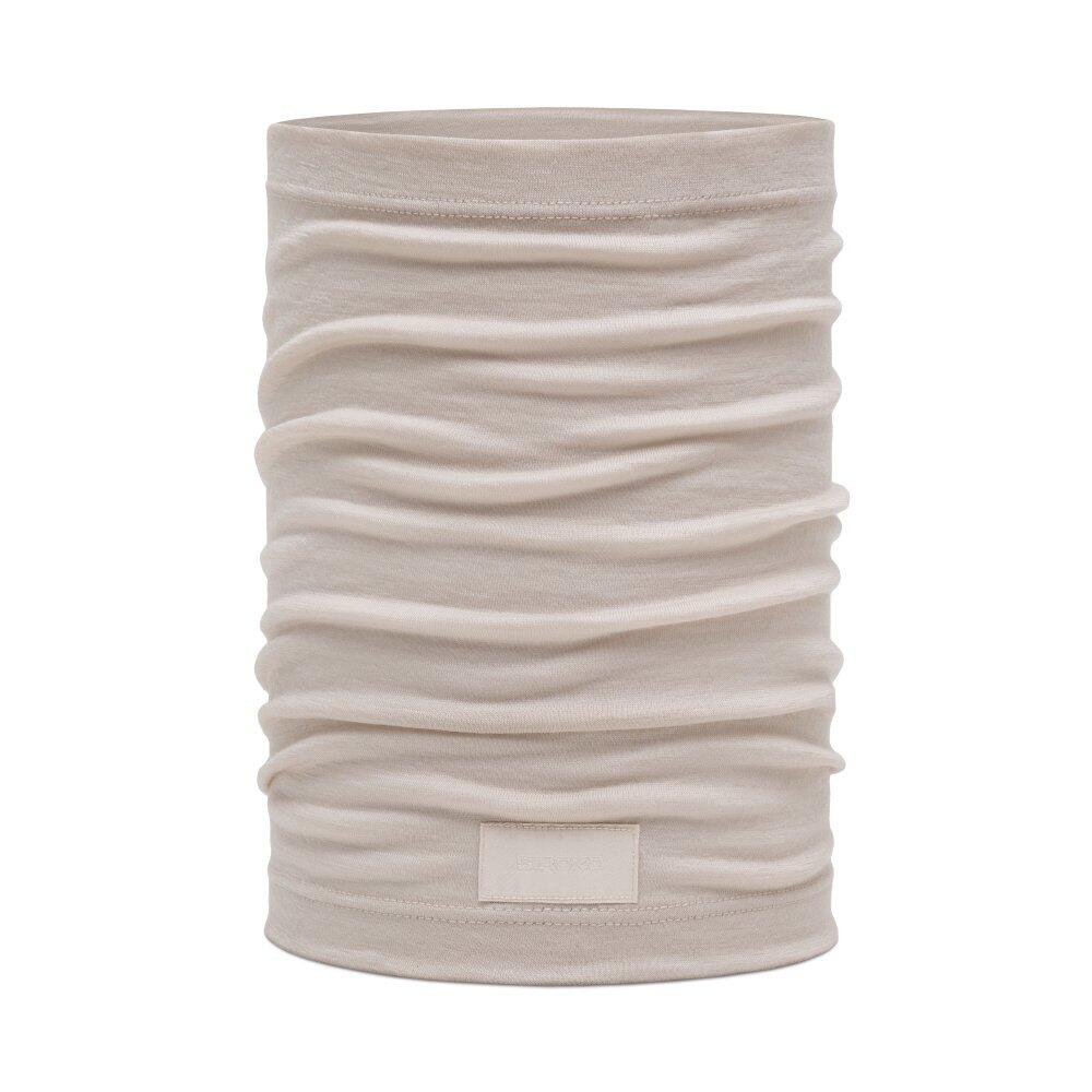 Golfowy komin na szyję z wełny Siroko Barkin Sand