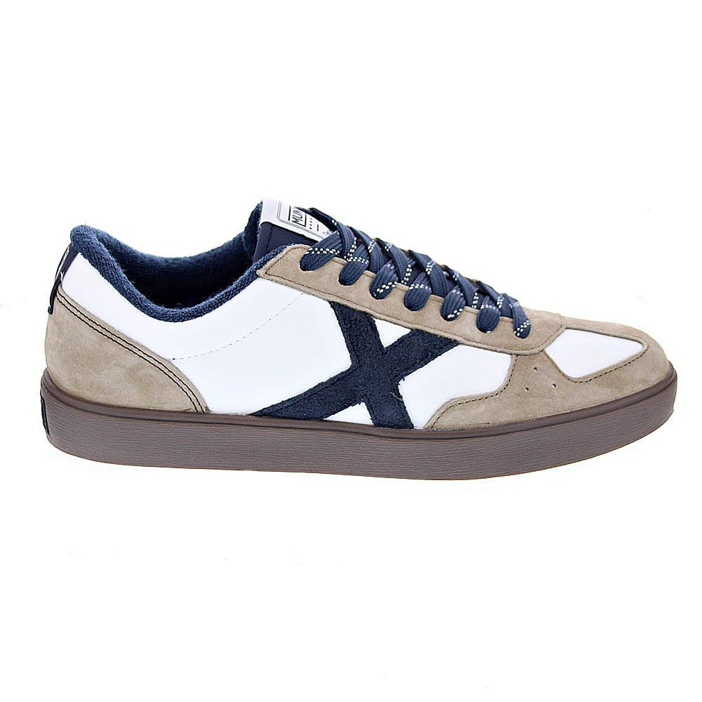 Zapatillas Casual Hombre Munich Break 45 Blanco Ligeras- 4046045