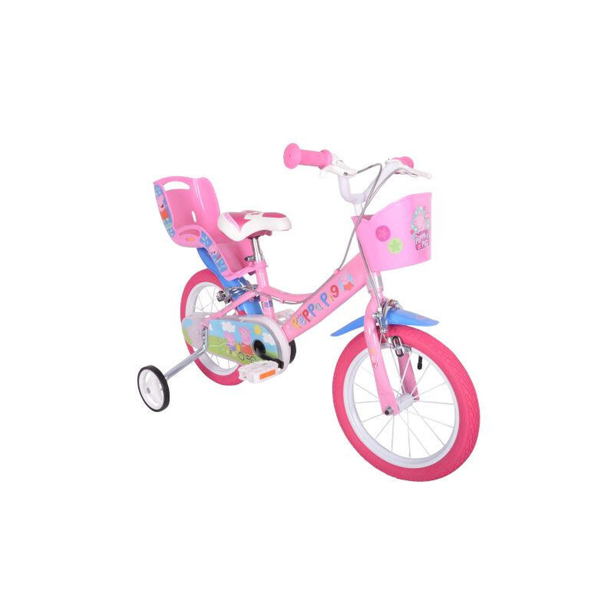 Rower dziecięcy ŚWINKA PEPPA 14 różowy